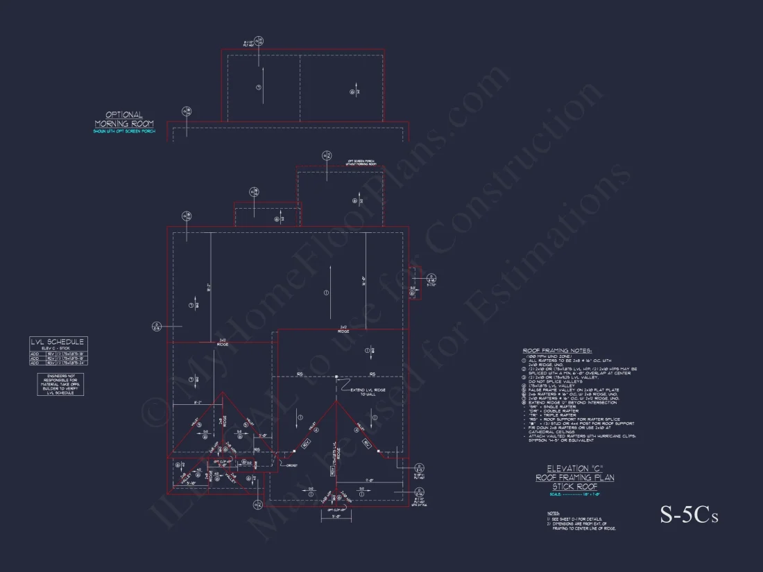Traditional Craftsman house Plan with 2 Floors & CAD Blueprints