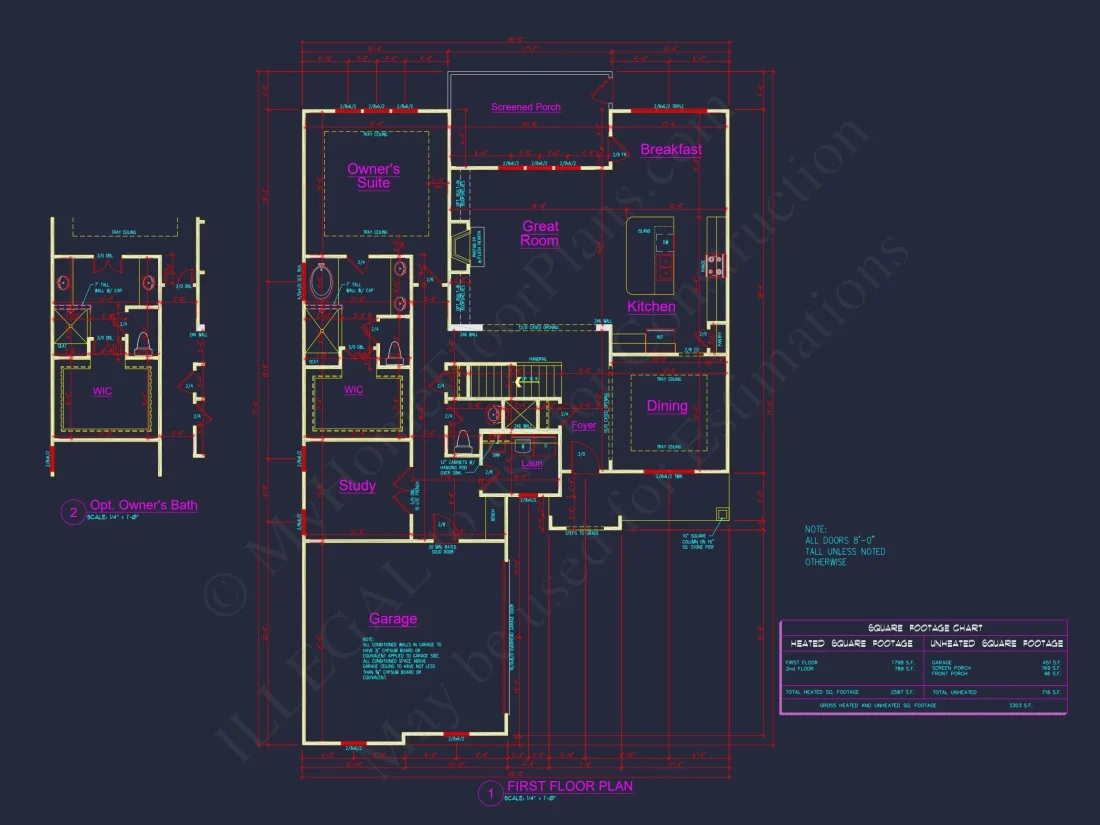 Modern Craftsman house Plan with Spacious Floor Plans