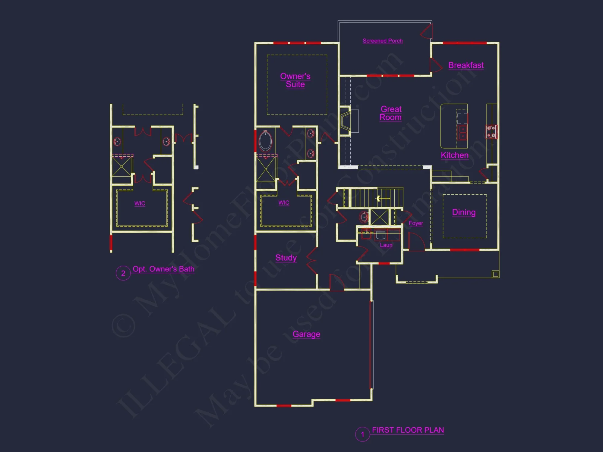 Modern Craftsman house Plan with Spacious Floor Plans