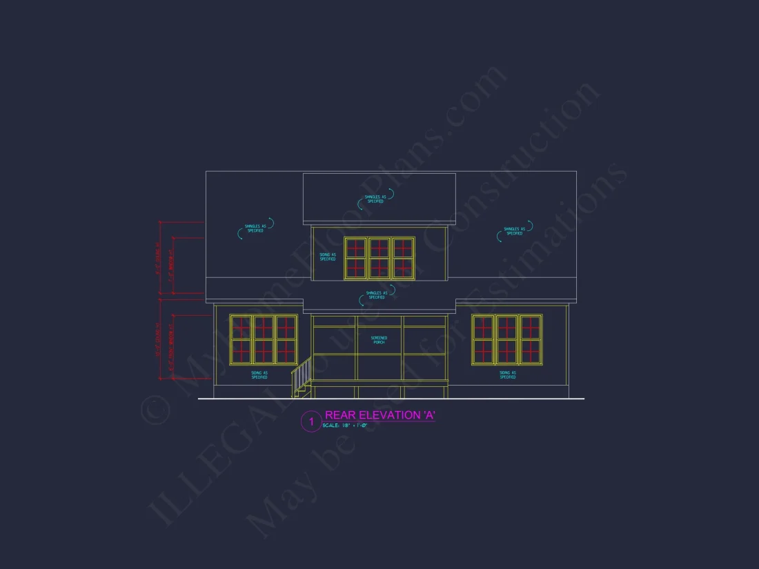 Modern Craftsman house Plan with Spacious Floor Plans