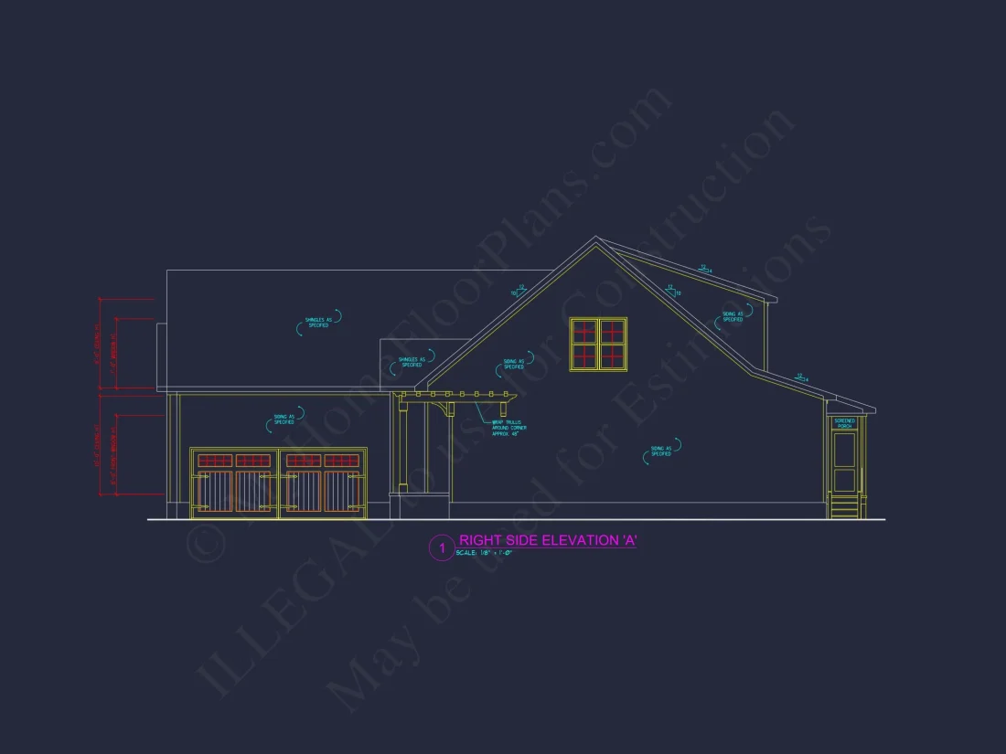 Modern Craftsman house Plan with Spacious Floor Plans