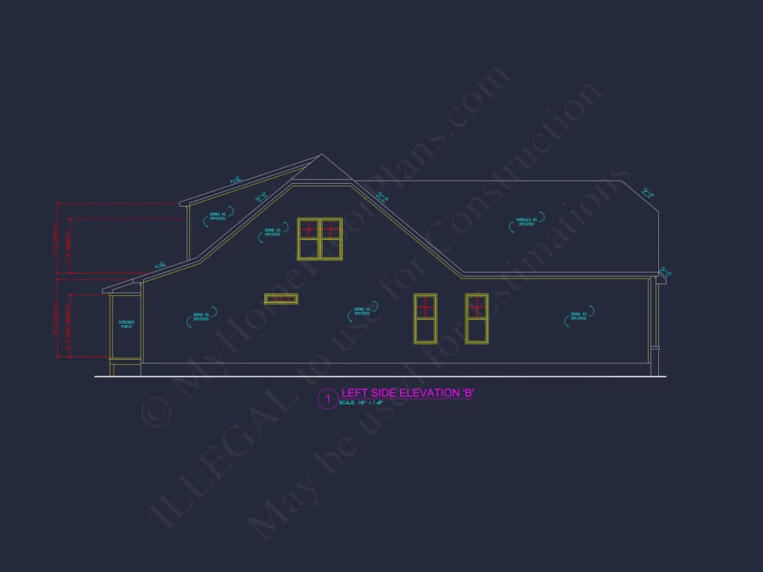 Modern Craftsman house Plan with Spacious Floor Plans