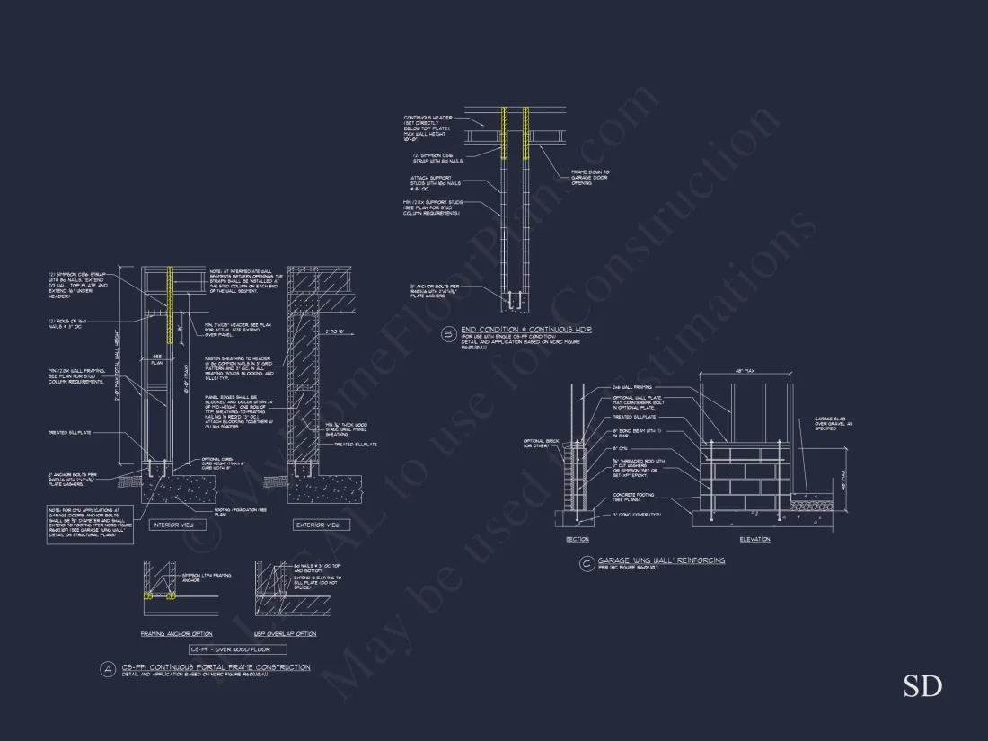 Cape Cod house Plan with 3 Beds, CAD Designs, and Blueprints