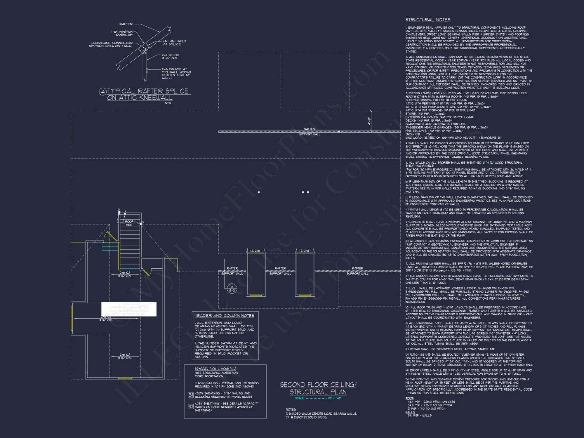 Cape Cod house Plan with 3 Beds, CAD Designs, and Blueprints