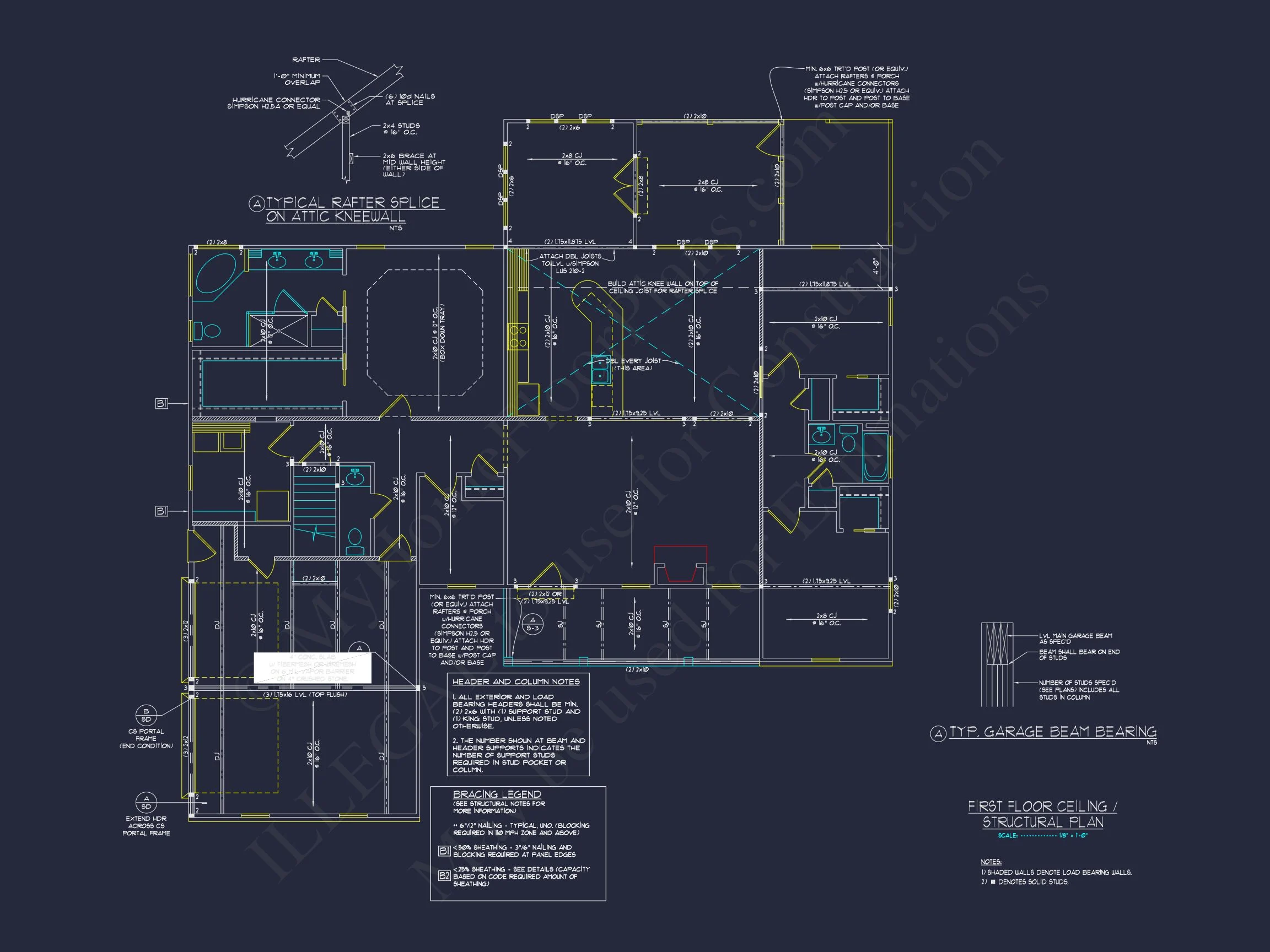 Cape Cod house Plan with 3 Beds, CAD Designs, and Blueprints