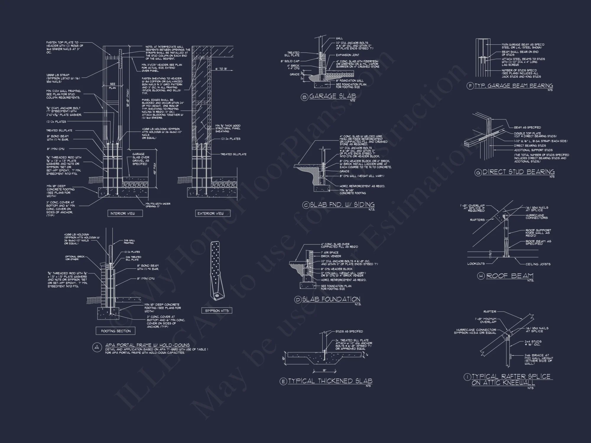 Modern Craftsman house with Floor Plan, Blueprint & CAD Designs