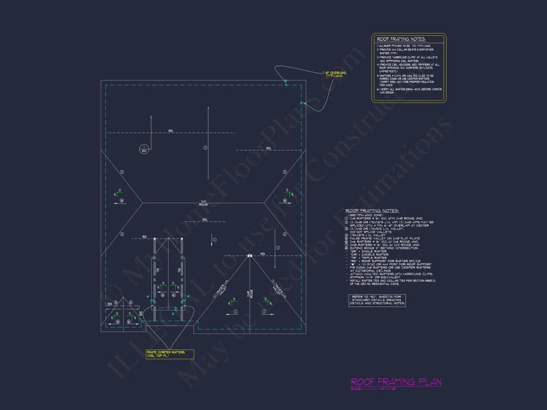 Modern Craftsman house with Floor Plan, Blueprint & CAD Designs