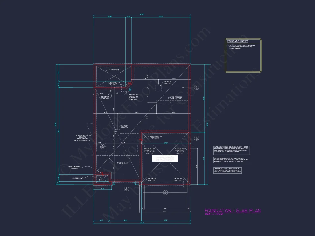 Modern Craftsman house with Floor Plan, Blueprint & CAD Designs