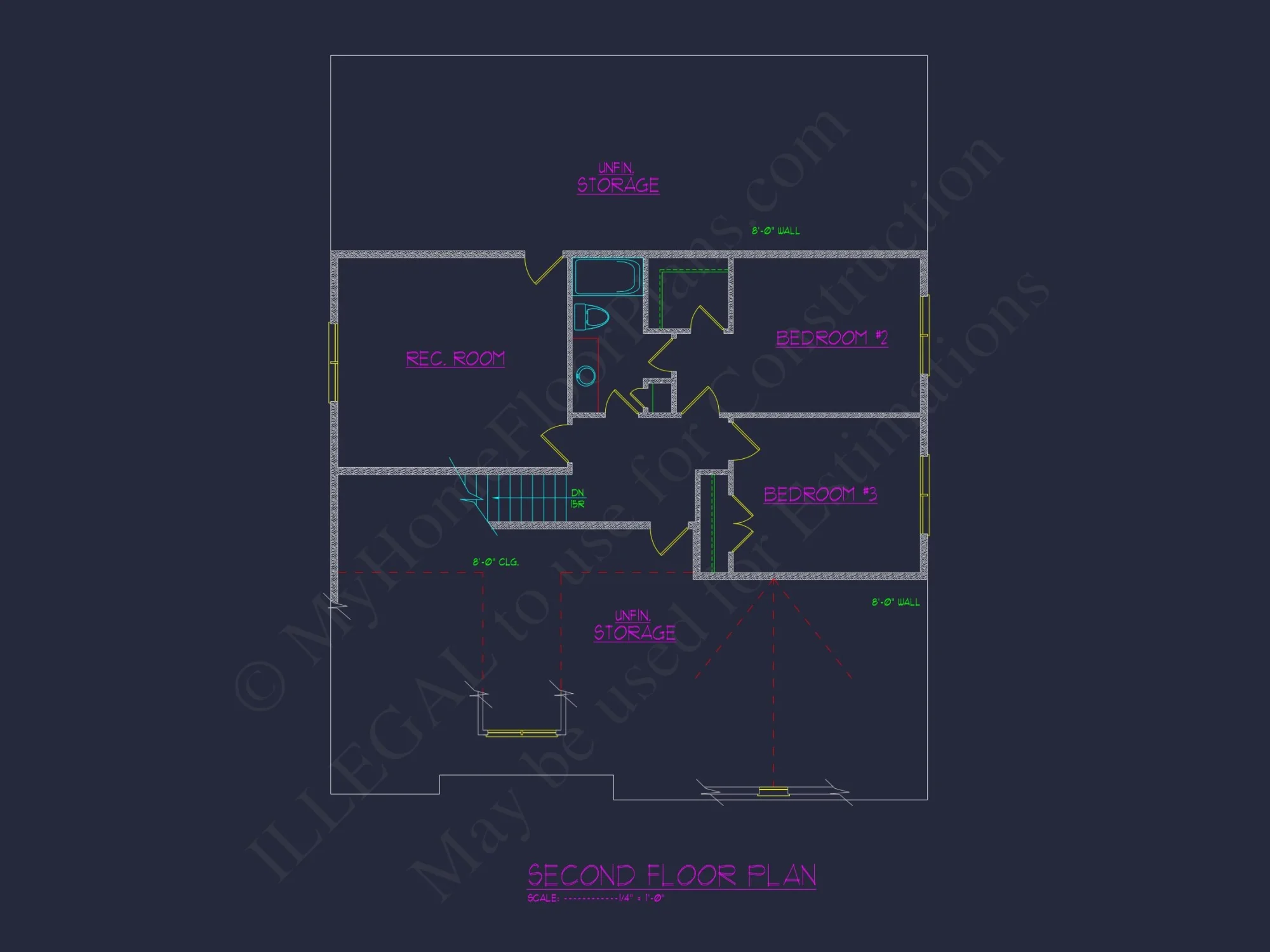 Modern Craftsman house with Floor Plan, Blueprint & CAD Designs