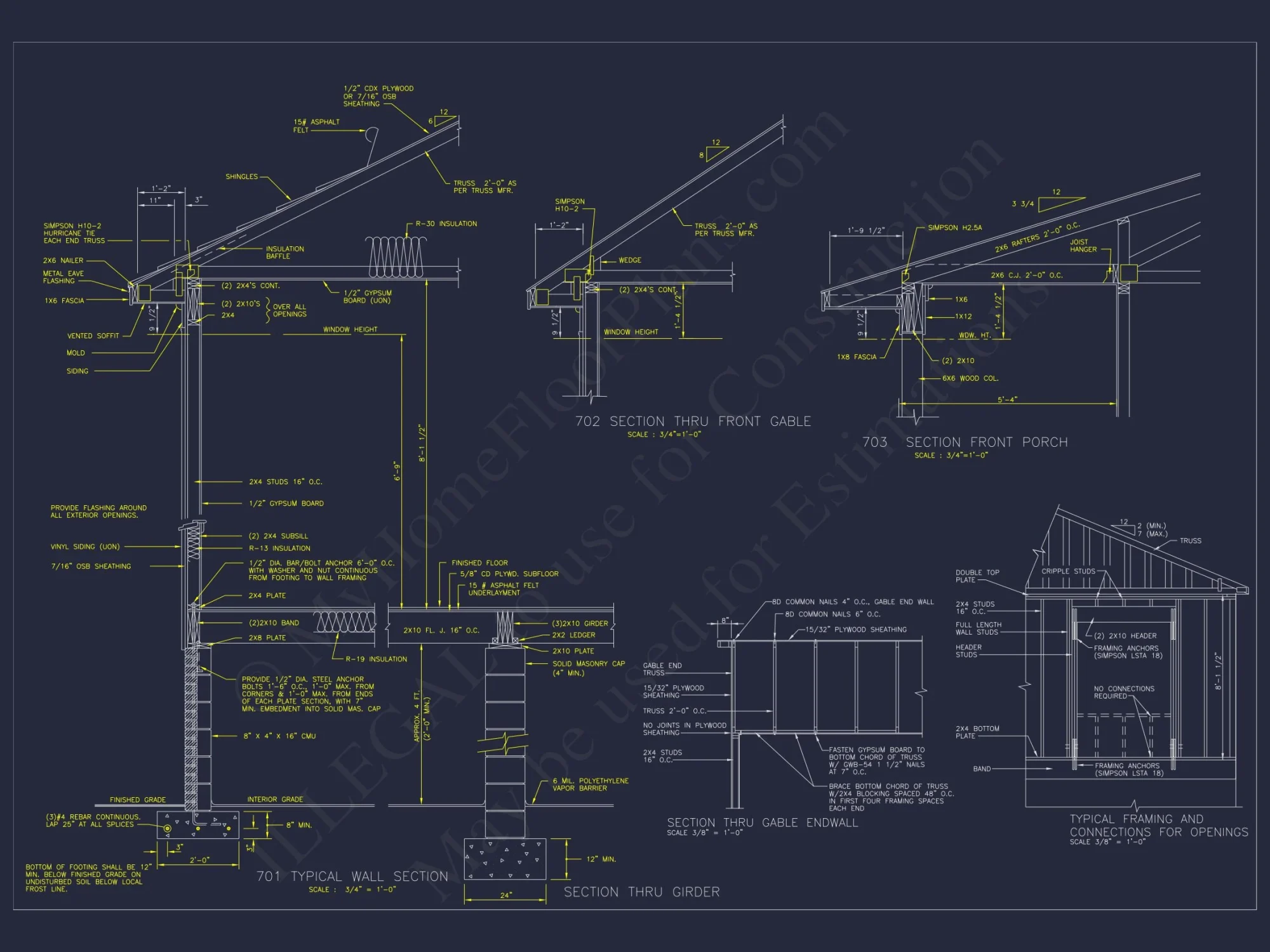 Charming house Plan with Detailed Floor Plan & CAD Designs