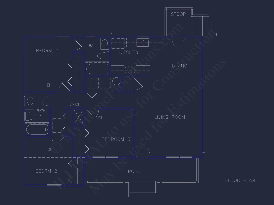 Charming house Plan with Detailed Floor Plan & CAD Designs