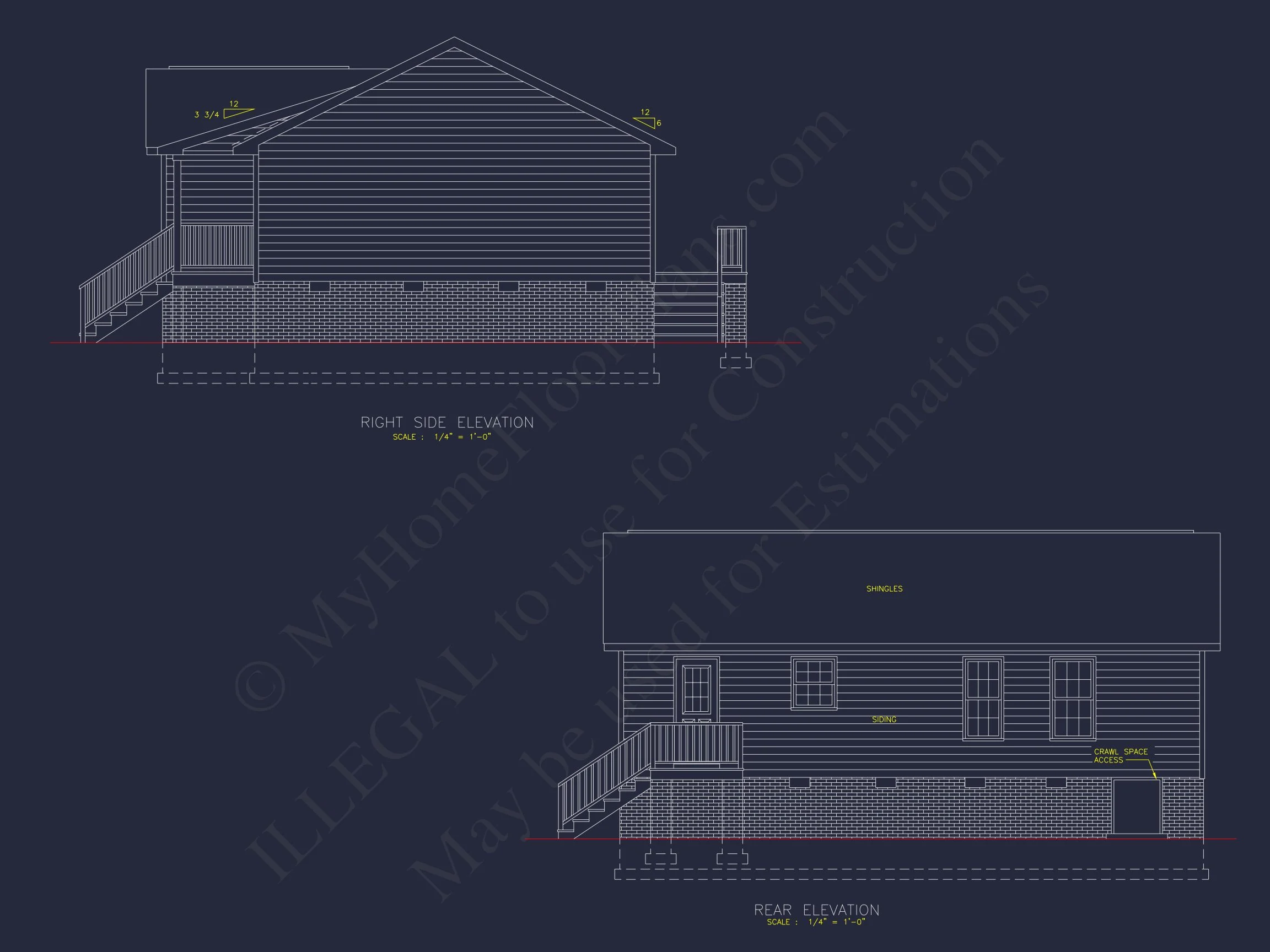12-2989 HOUSE PLAN - Traditional Ranch Home Plan - 3-Bed, 2-Bath, 1,320 SF 3 Charming house Plan with Detailed Floor Plan & CAD Designs