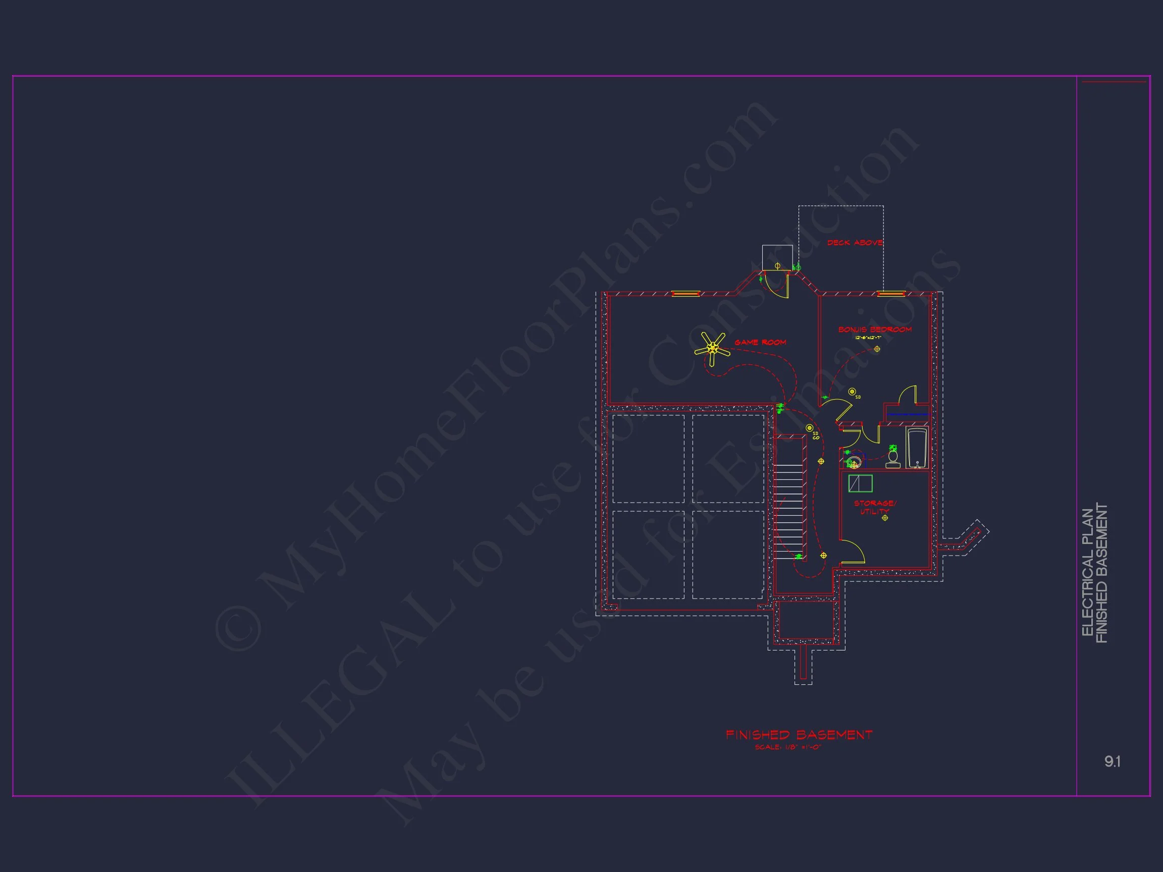 Elegant house Plan with CAD Blueprint and Modern Designs