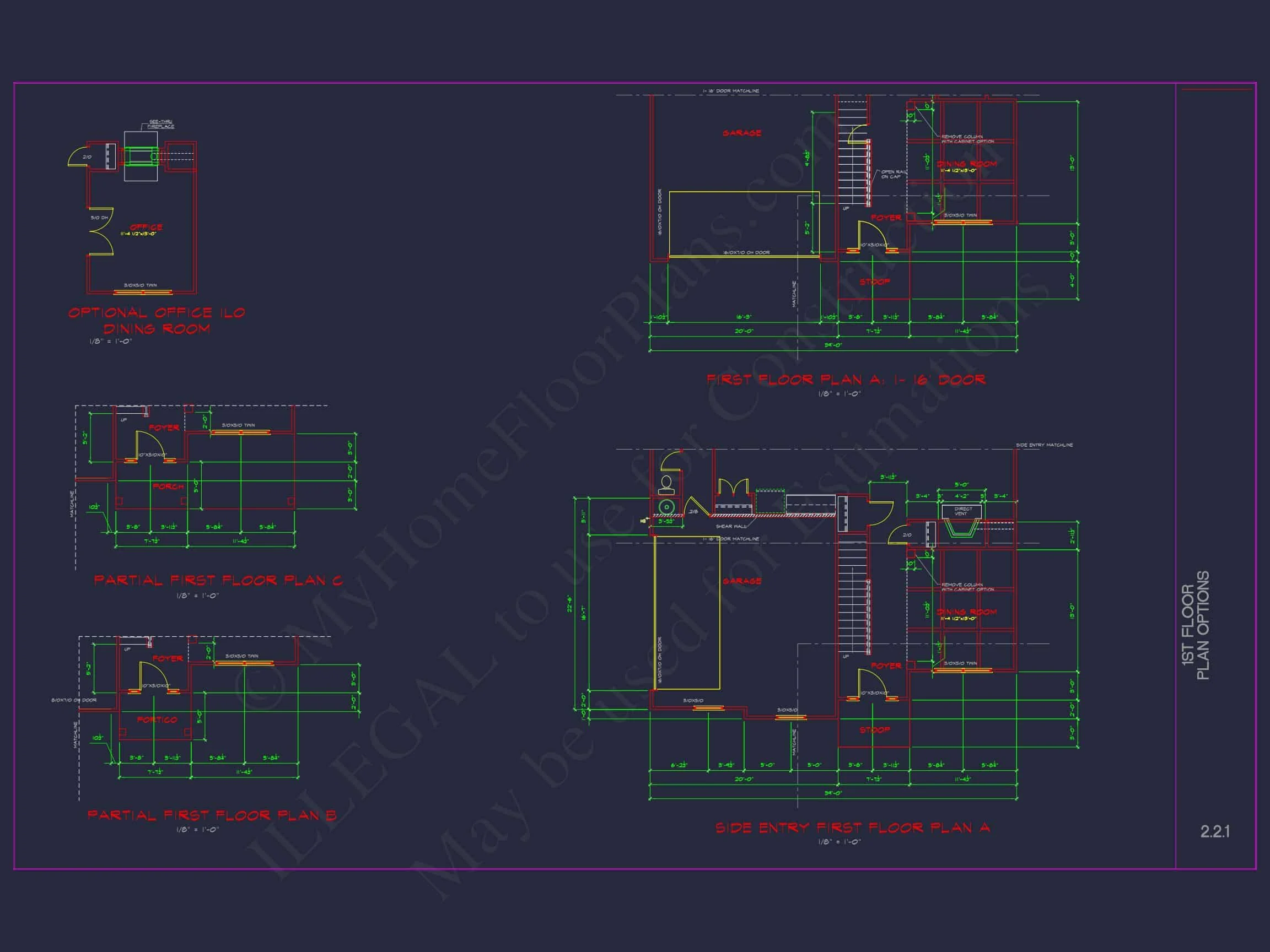 Elegant house Plan with CAD Blueprint and Modern Designs
