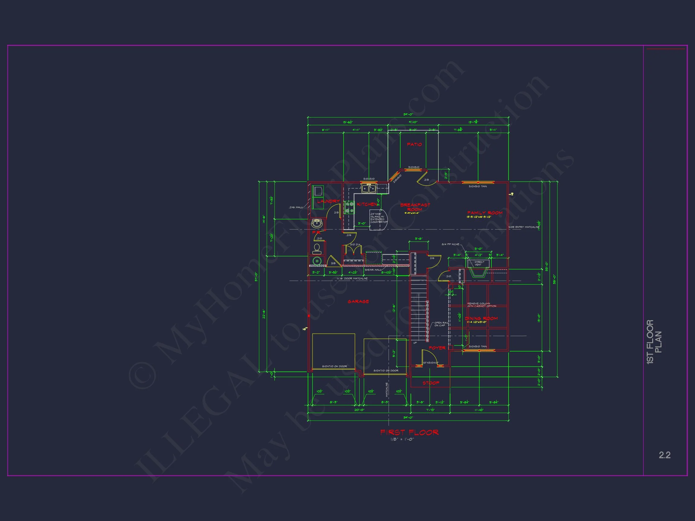 Elegant house Plan with CAD Blueprint and Modern Designs
