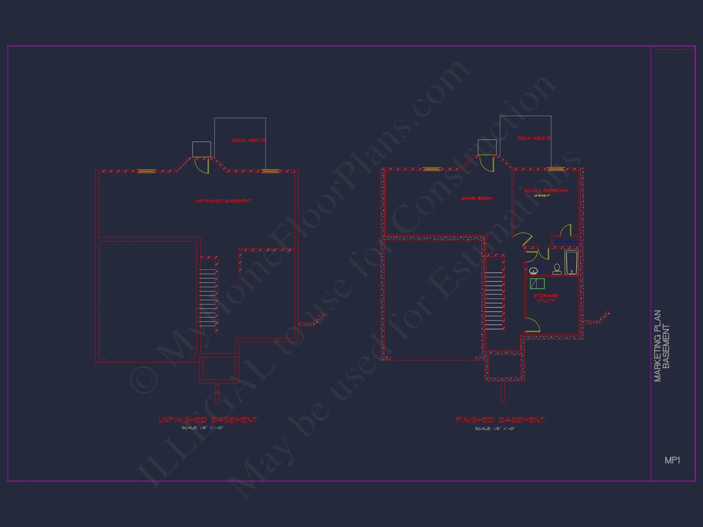 Elegant house Plan with CAD Blueprint and Modern Designs