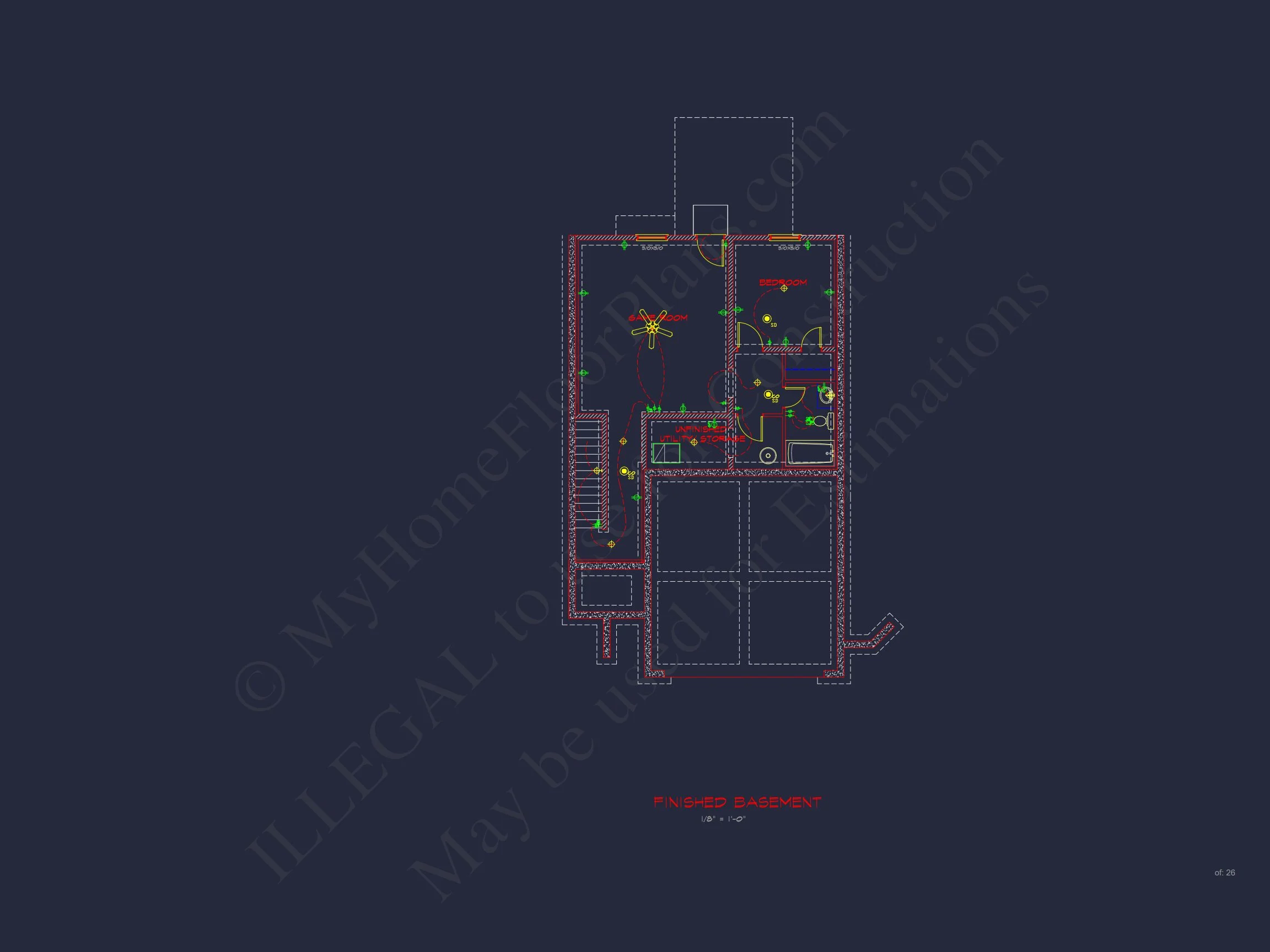 Beautiful house Plan with 2-Story CAD Designs and Open Floor Plans