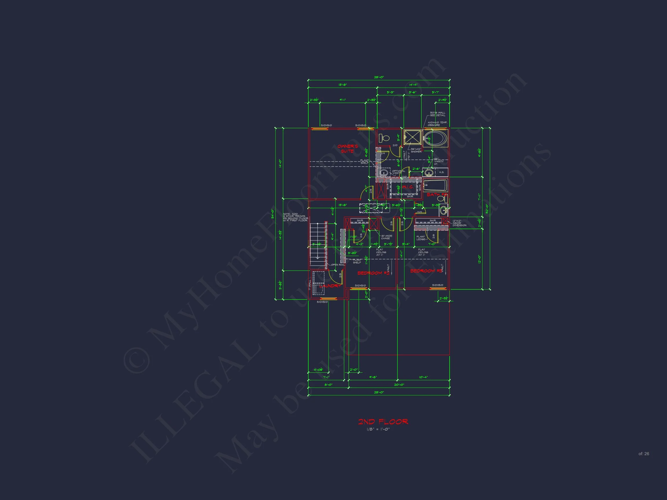 Beautiful house Plan with 2-Story CAD Designs and Open Floor Plans