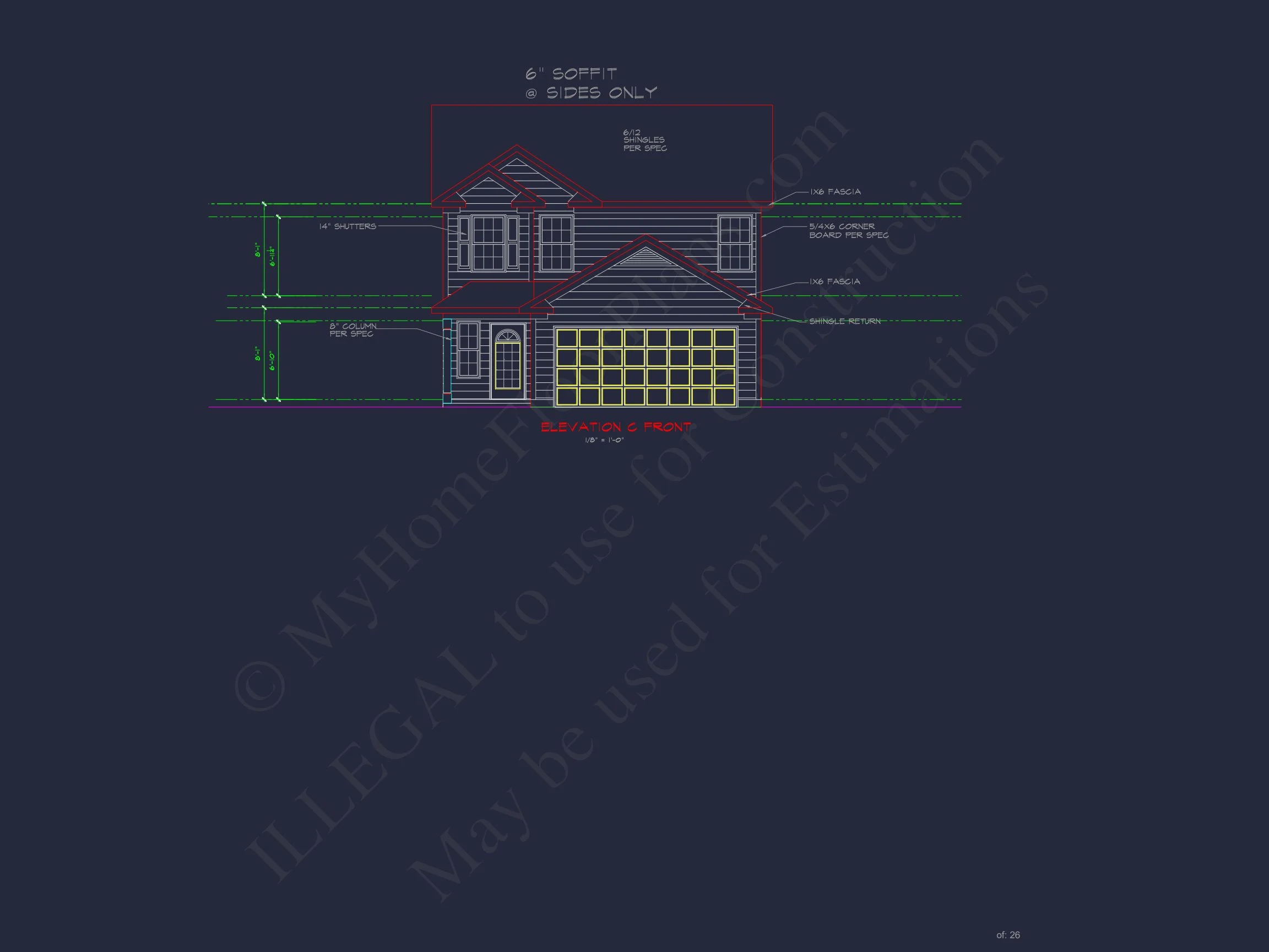Beautiful house Plan with 2-Story CAD Designs and Open Floor Plans