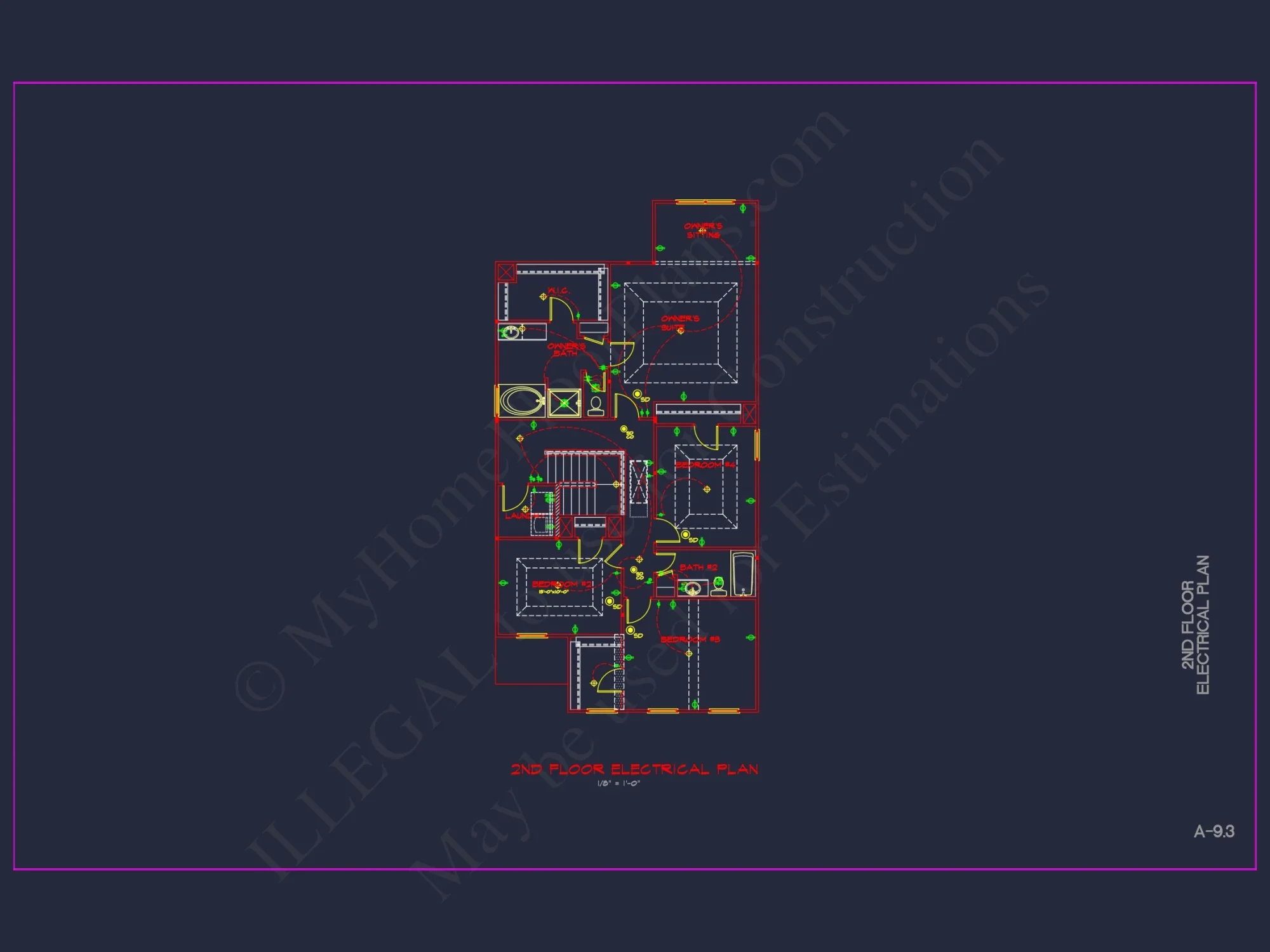 "2-Story Modern CAD house Plan featuring Brick Design"