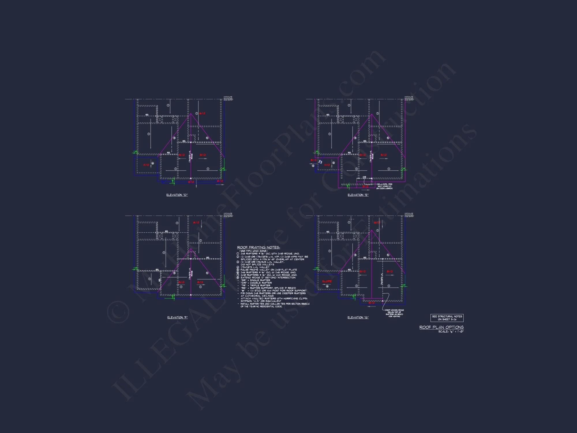 Modern CAD house Plan: 2-Story Floor Plan with Brick Design