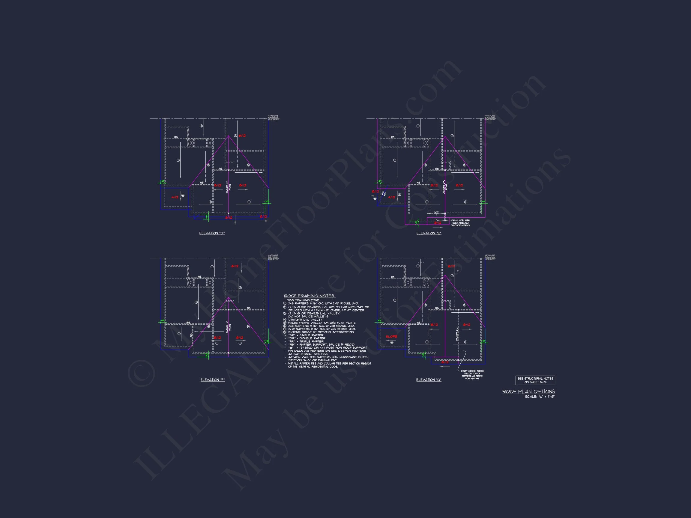 Modern CAD house Plan: 2-Story Floor Plan with Brick Design