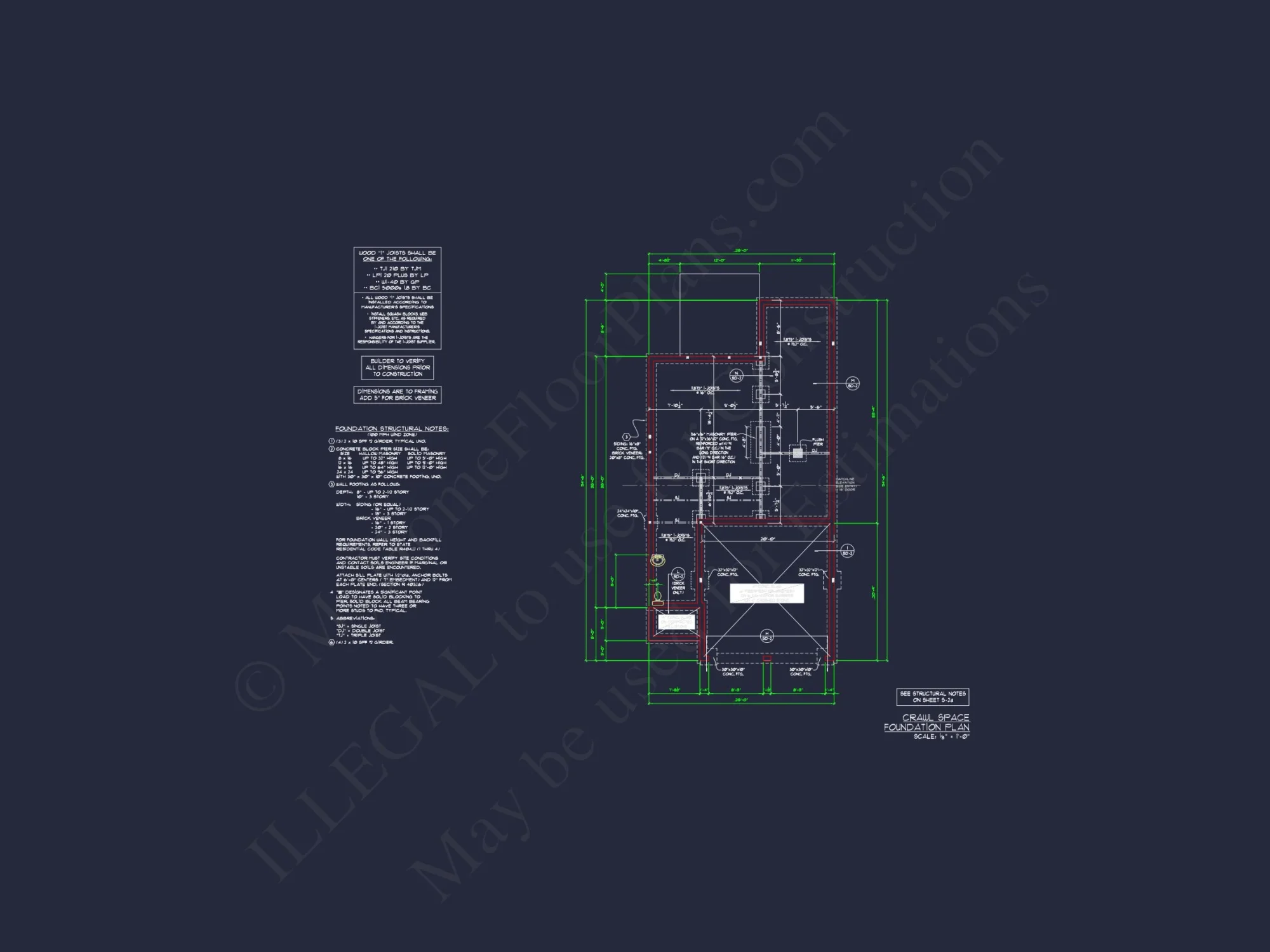 Modern CAD house Plan: 2-Story Floor Plan with Brick Design