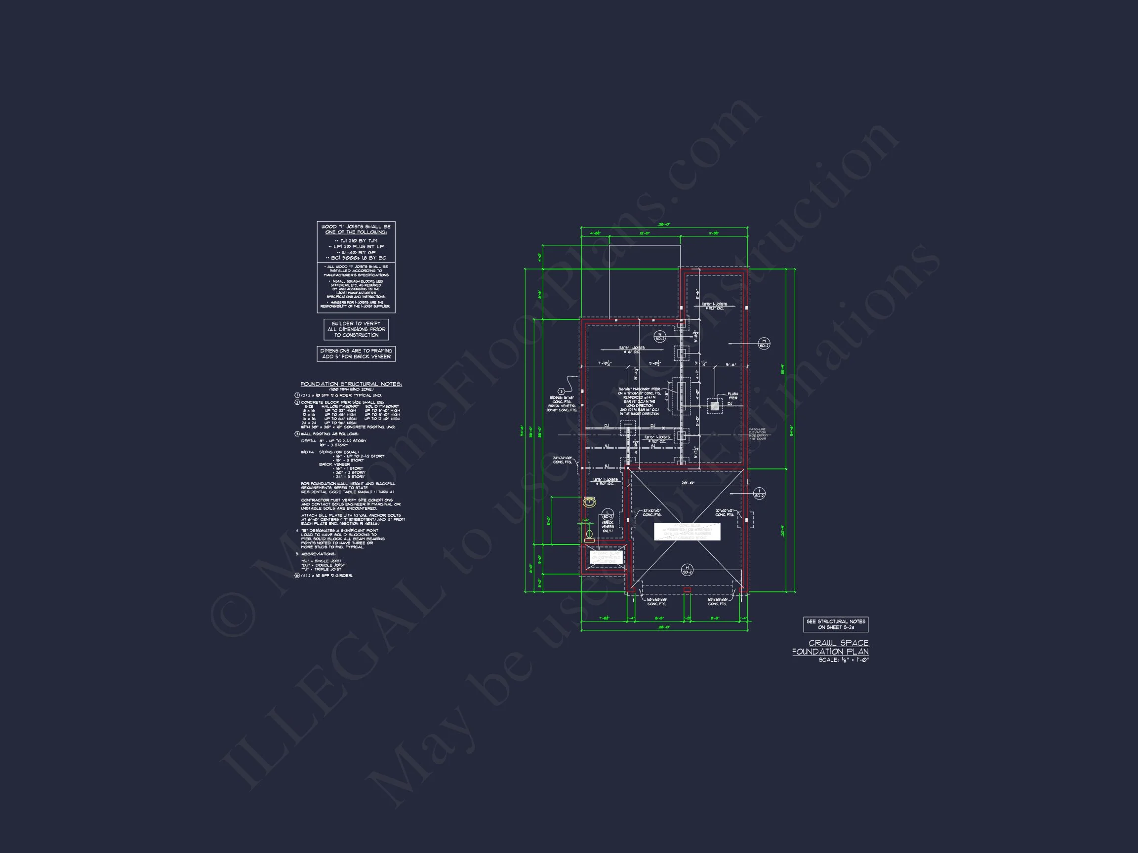 Modern CAD house Plan: 2-Story Floor Plan with Brick Design