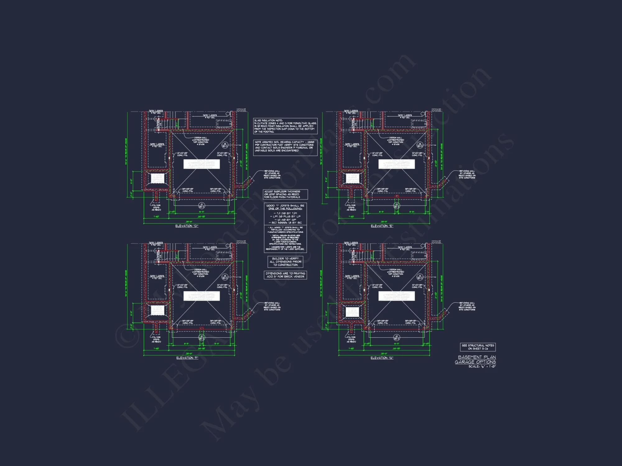 Modern CAD house Plan: 2-Story Floor Plan with Brick Design