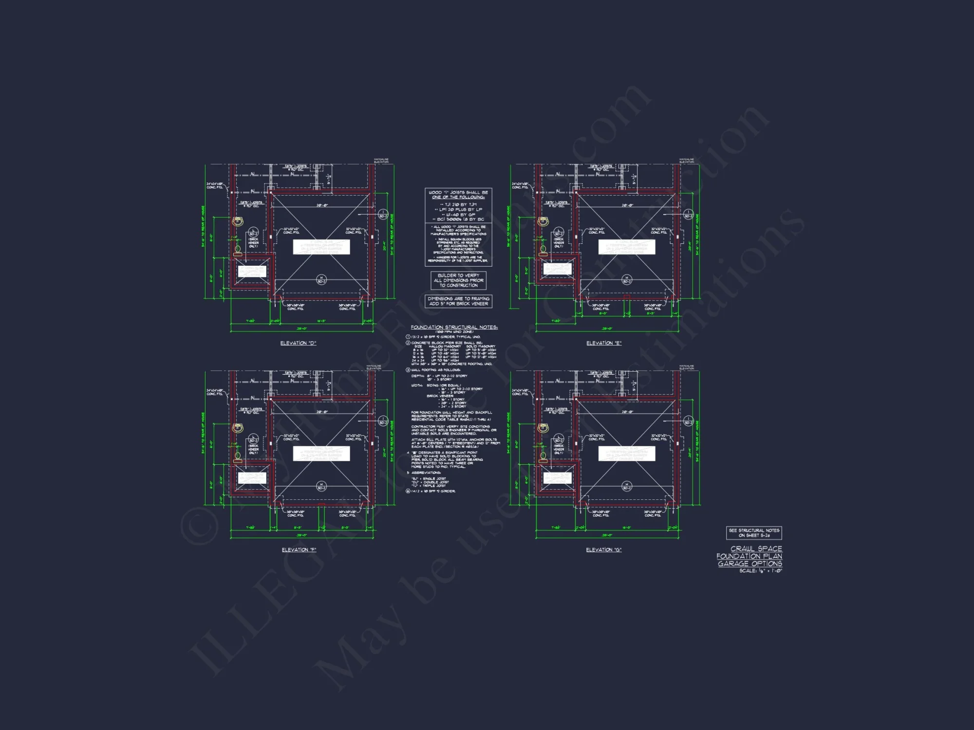 Modern CAD house Plan: 2-Story Floor Plan with Brick Design