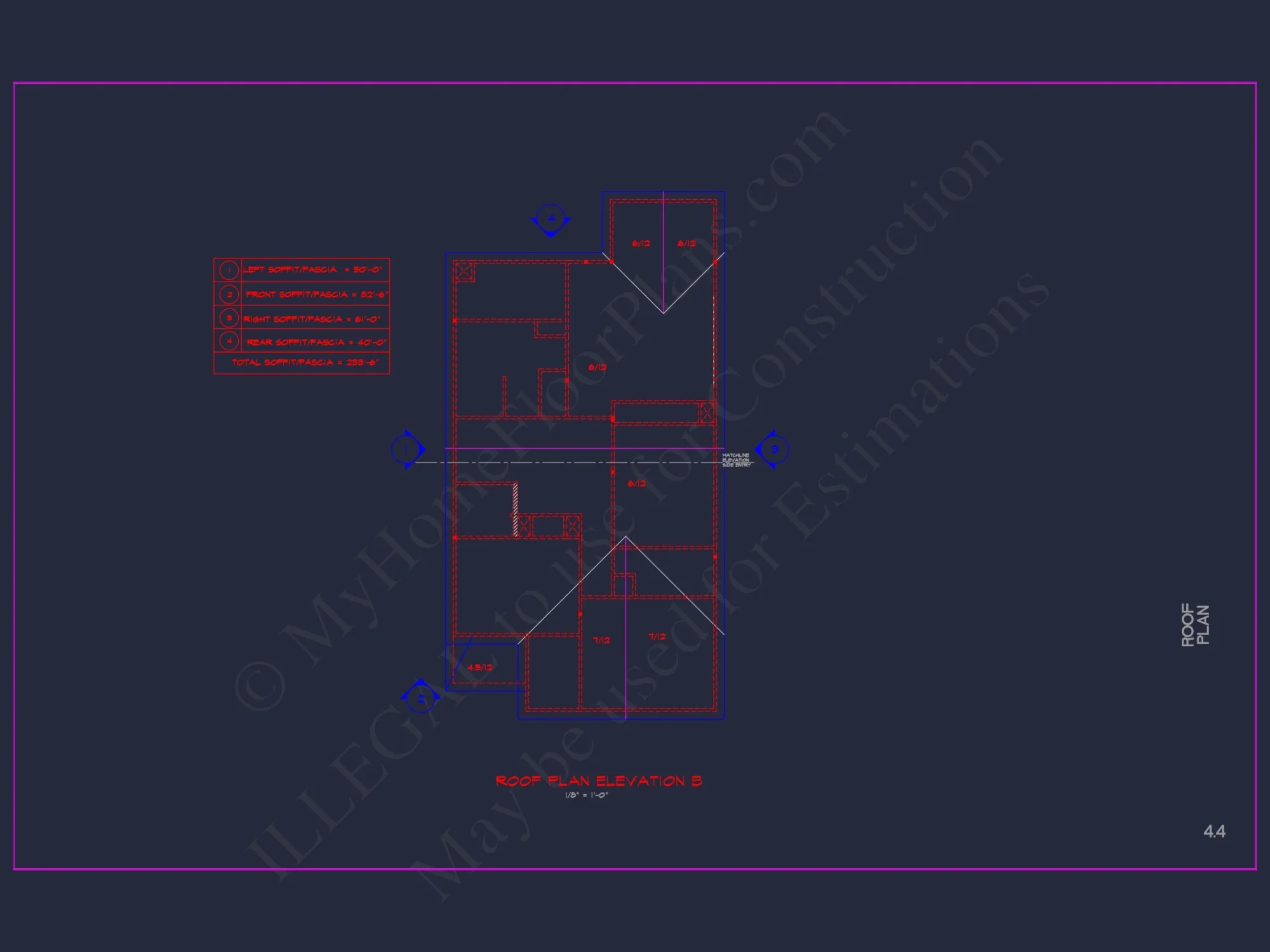 Modern CAD house Plan: 2-Story Floor Plan with Brick Design