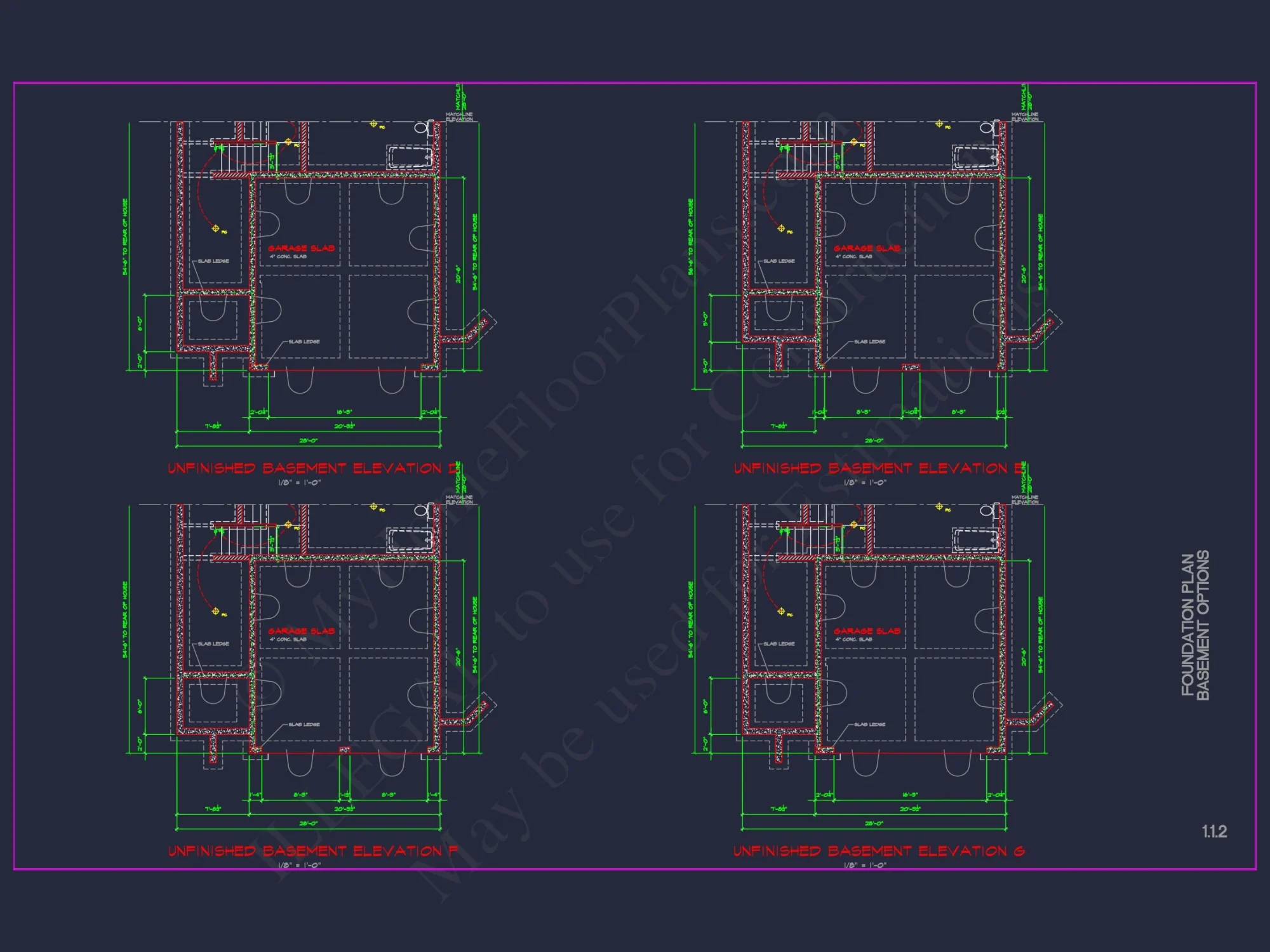 Modern CAD house Plan: 2-Story Floor Plan with Brick Design