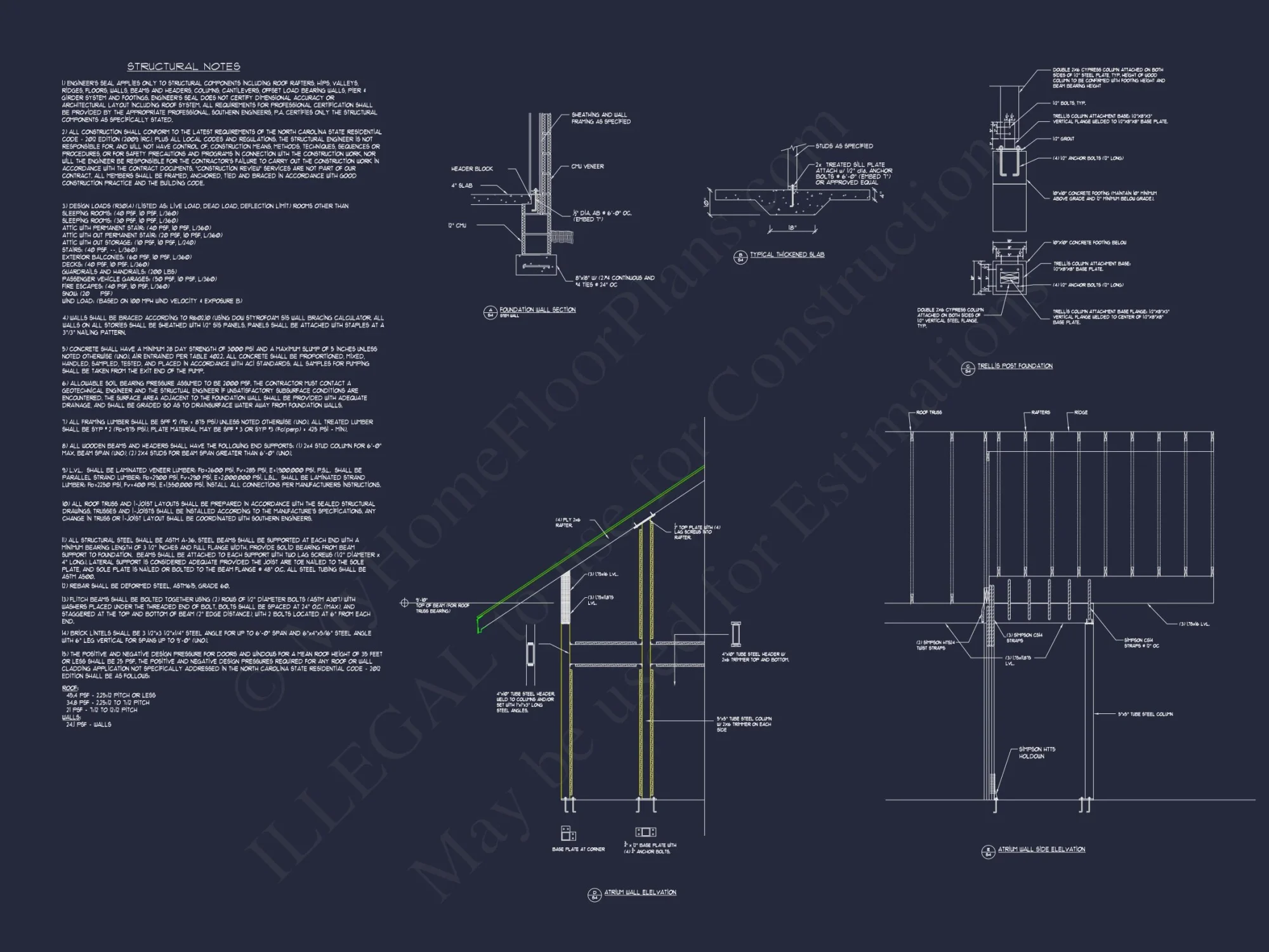 Modern house Plan with Open Floor Plan and Ranch Design