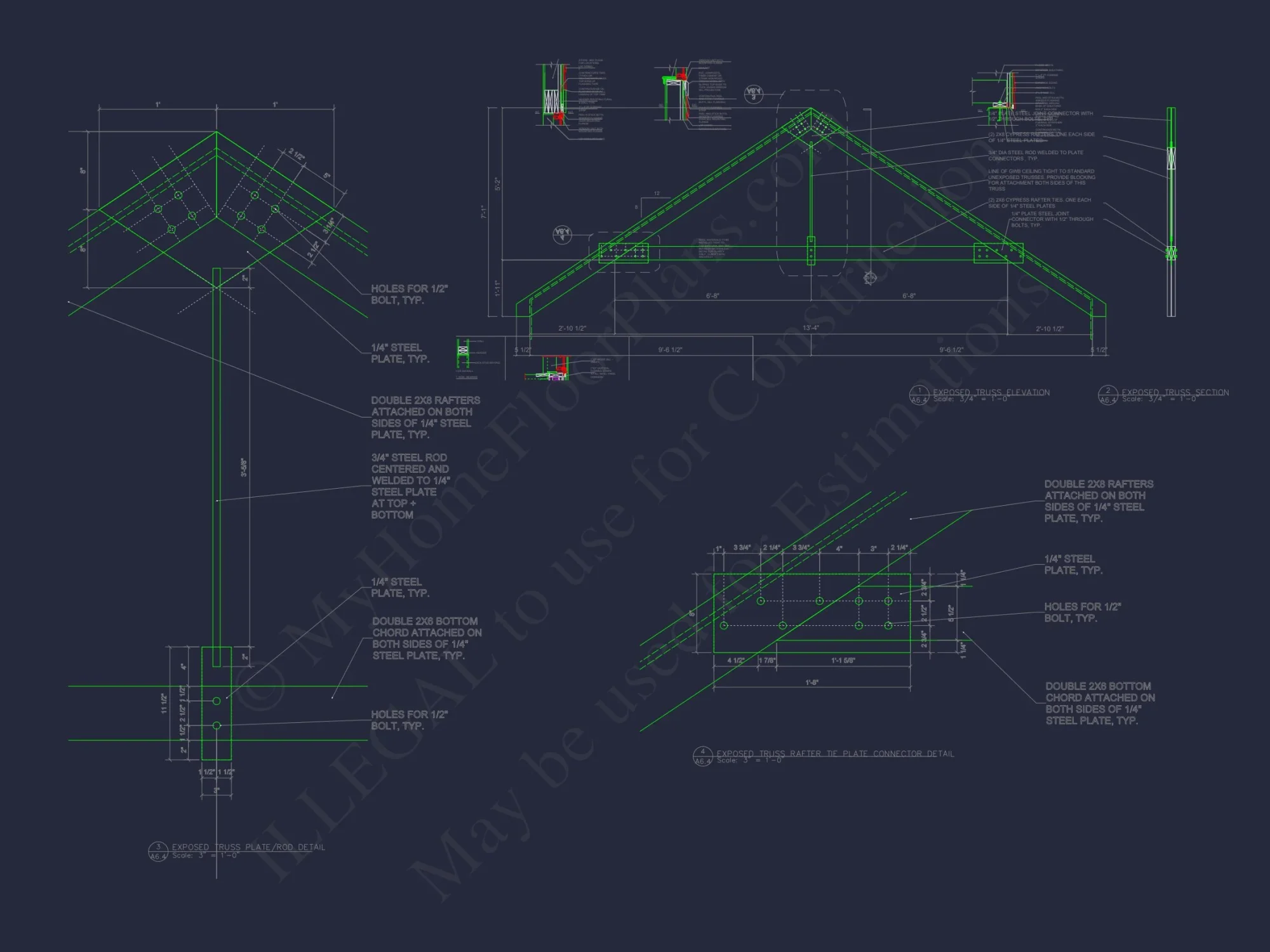 Modern house Plan with Open Floor Plan and Ranch Design