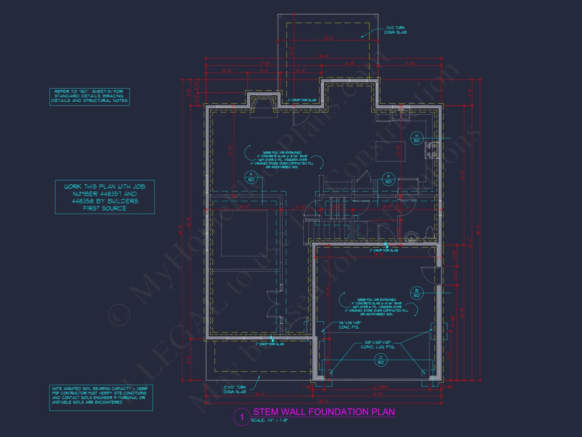 Custom house Floor Plan: CAD Designs & Architecture Blueprint