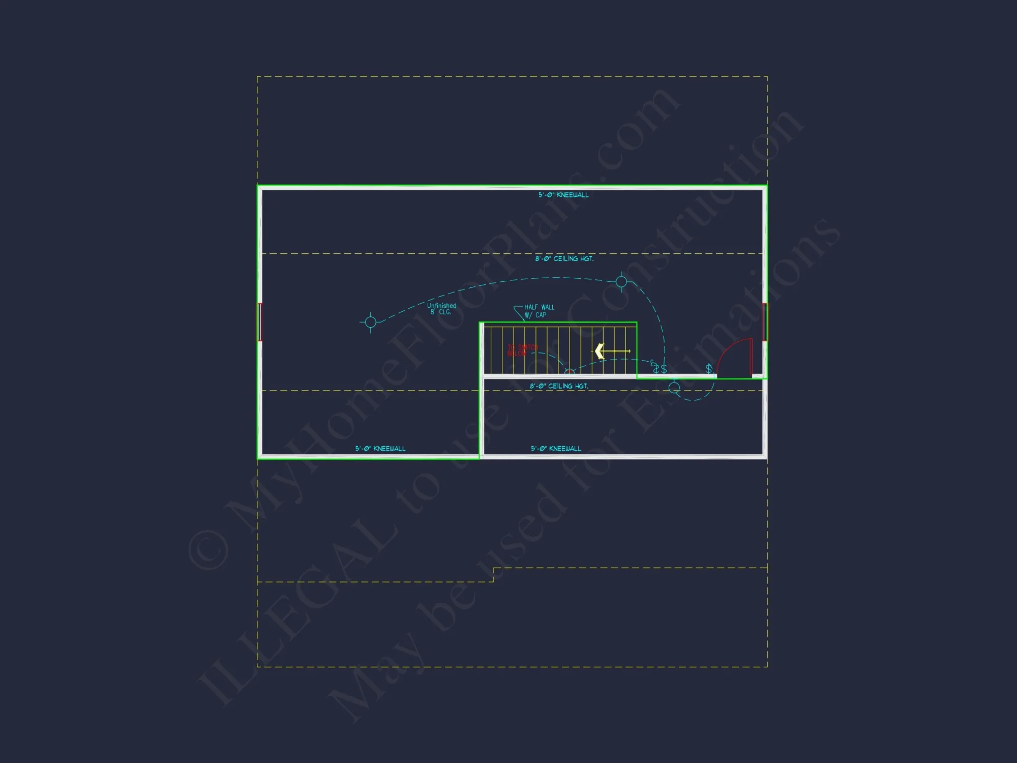 Custom house Floor Plan: CAD Designs & Architecture Blueprint