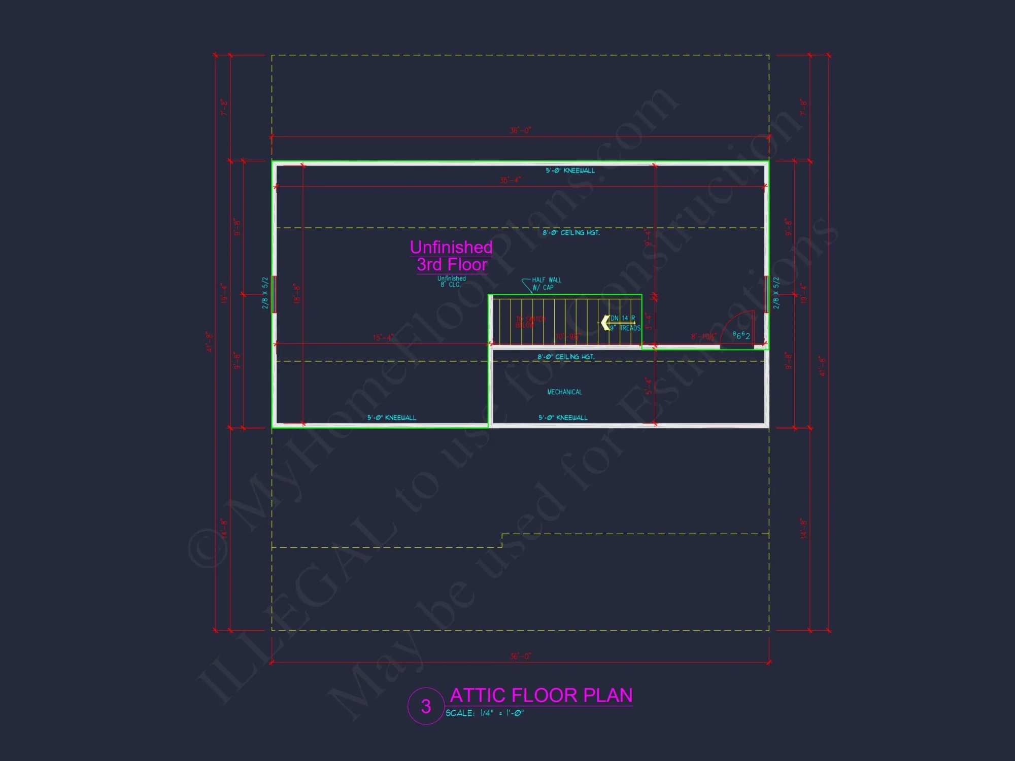 Custom house Floor Plan: CAD Designs & Architecture Blueprint