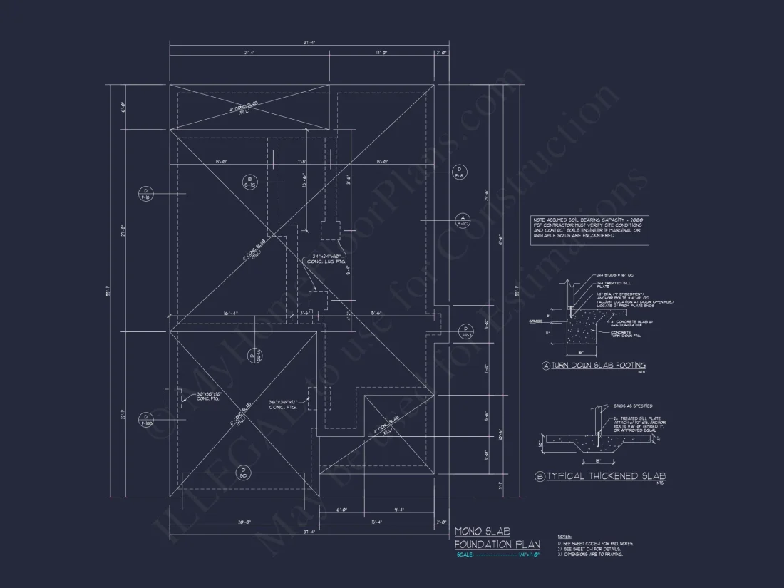 Traditional Craftsman house Plan with 2 Floors and CAD Designs