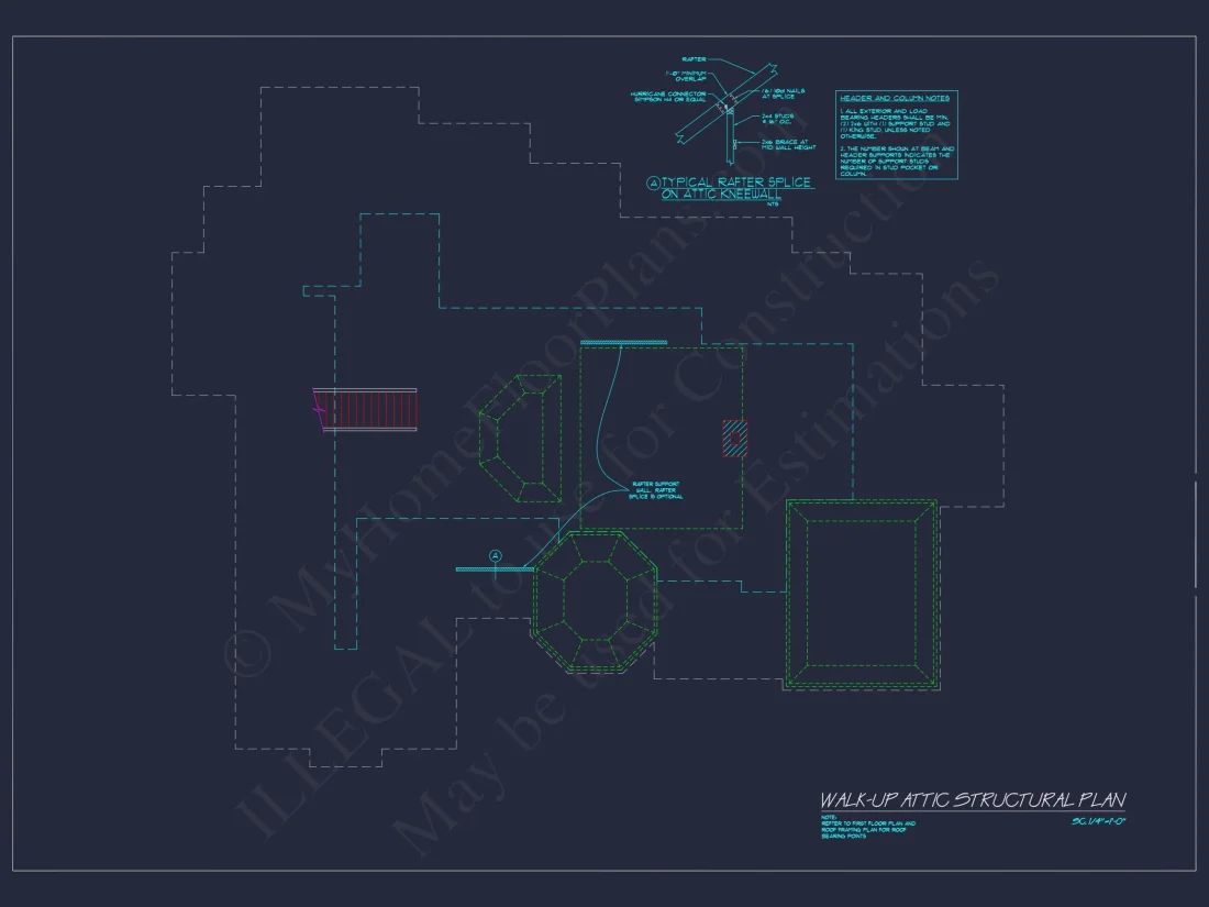 Elegant house Plan: Floor Plan, Blueprint & CAD Designs