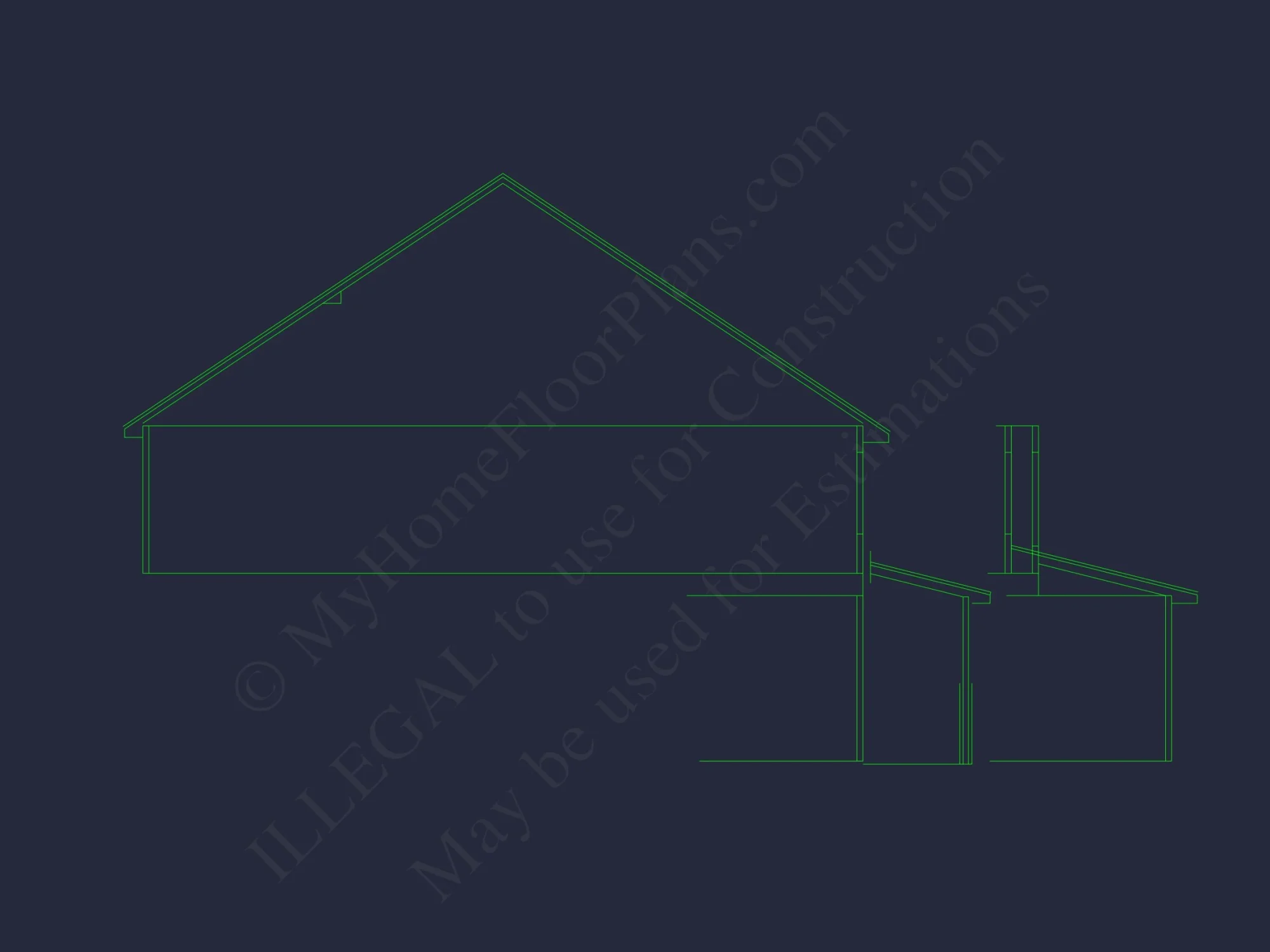 Charming 2-Story house Plan with CAD-Ready Floor Designs