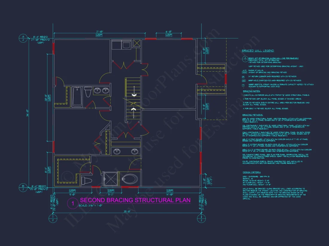 Traditional Craftsman house Plan