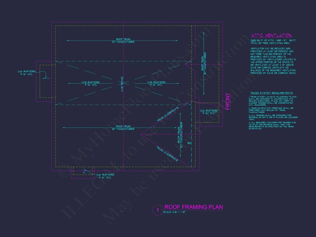 Traditional Craftsman house Plan