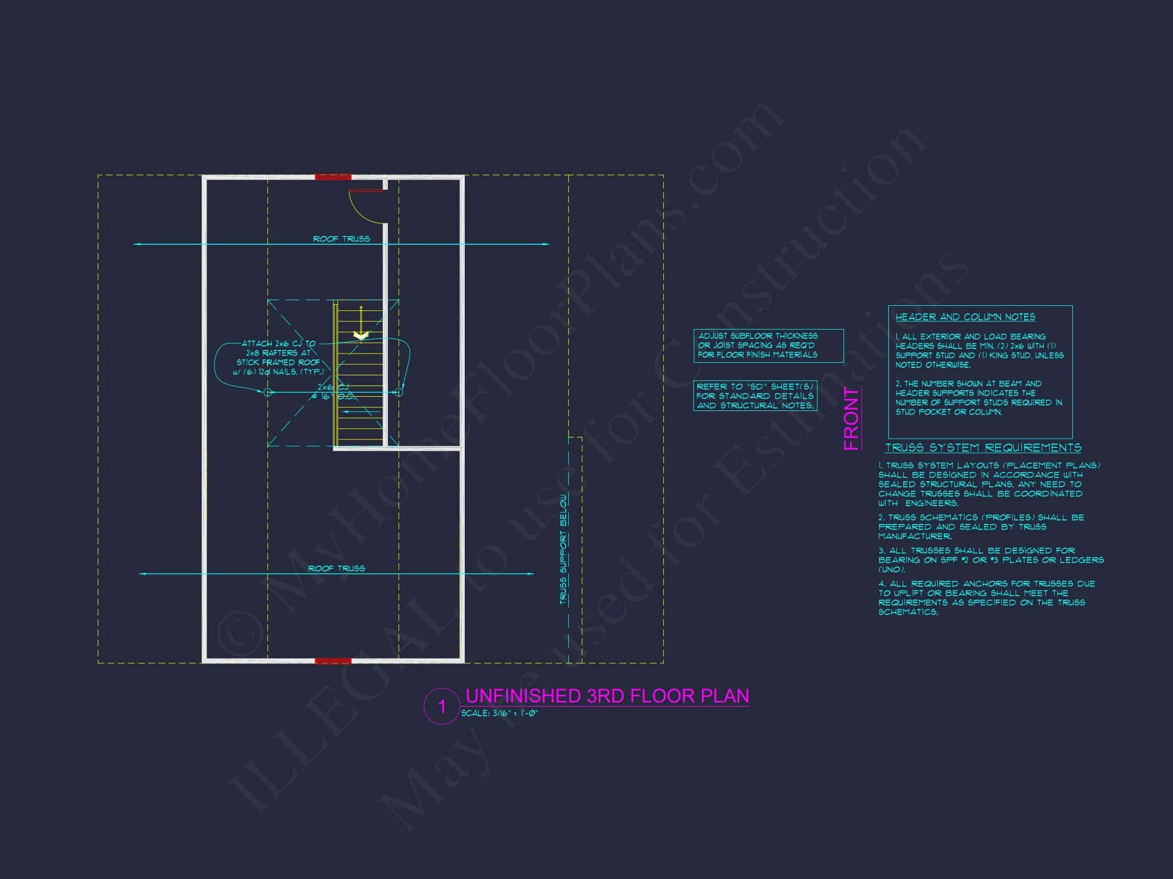 Floor Plan with CAD Designs