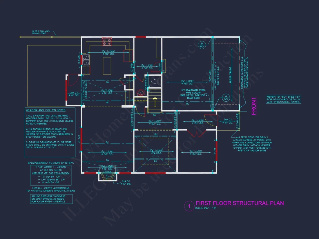 Floor Plan with CAD Designs
