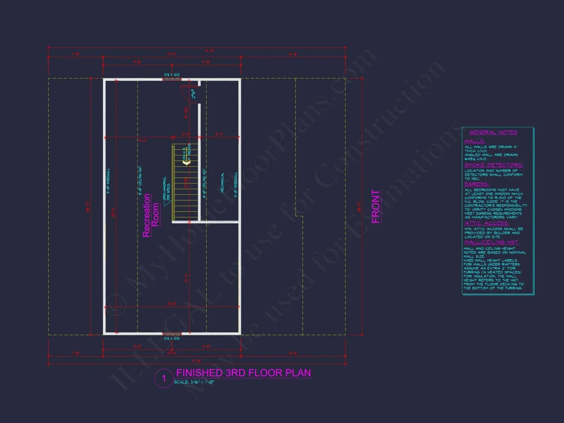 Floor Plan with CAD Designs