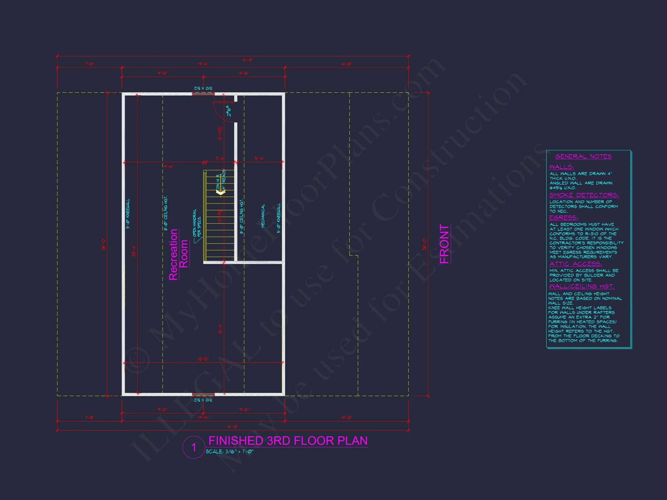 Floor Plan with CAD Designs
