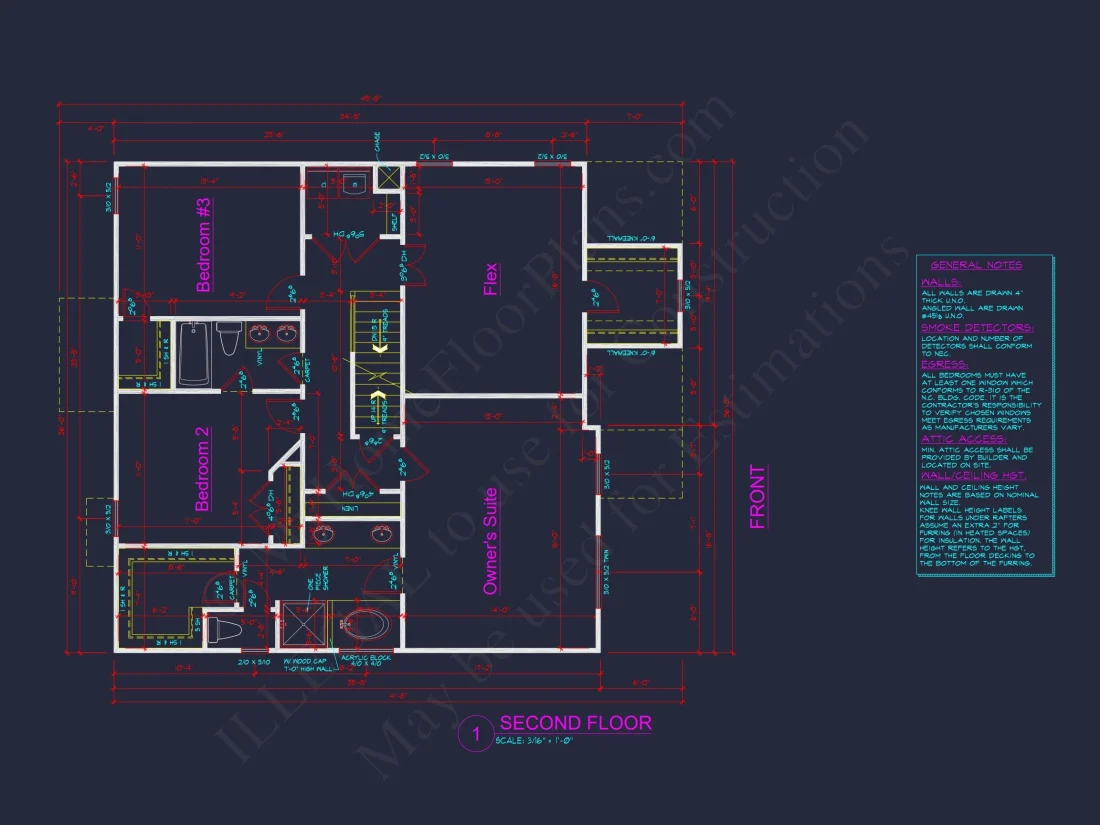 Traditional Craftsman house Plan