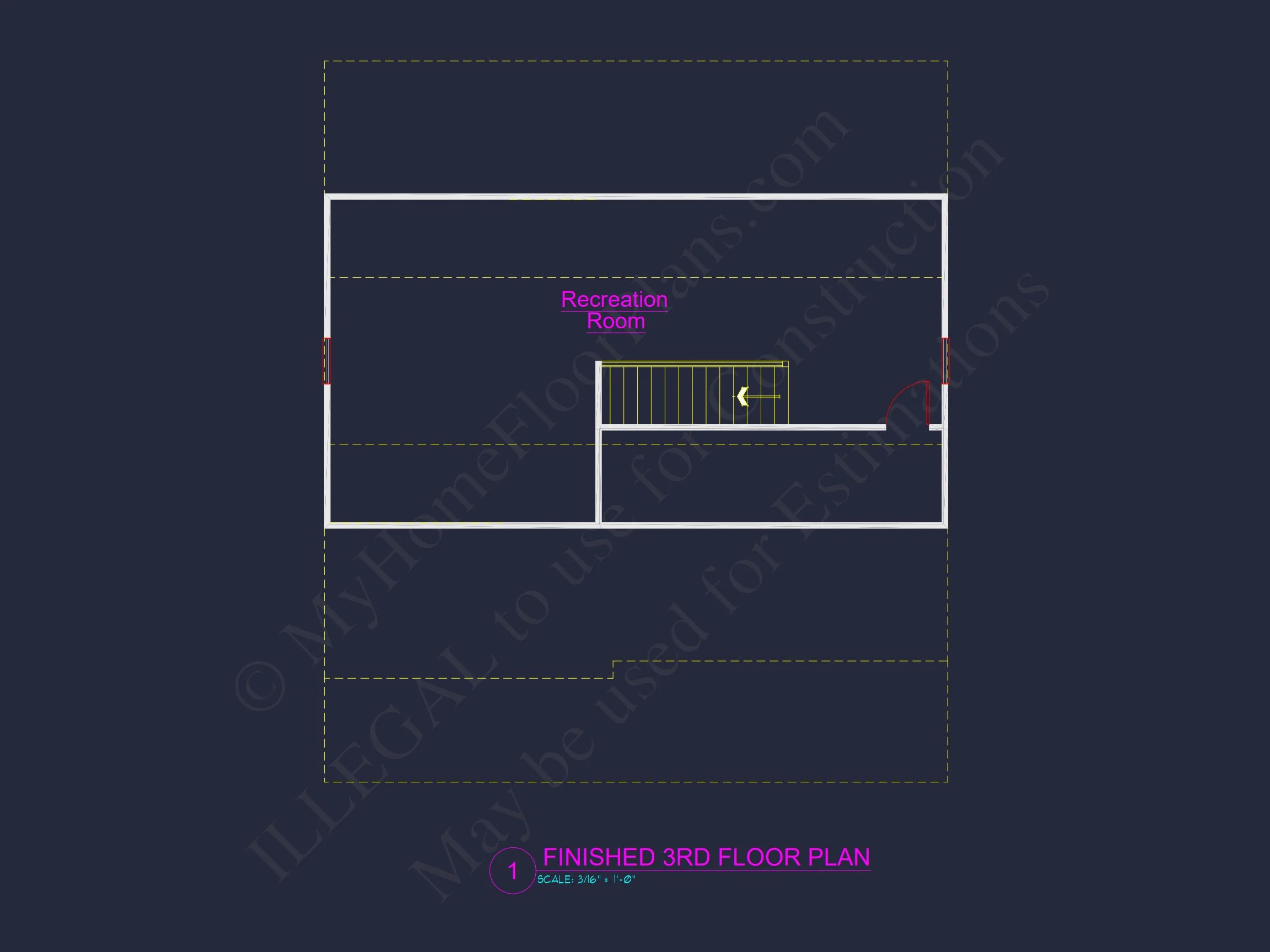 Floor Plan with CAD Designs
