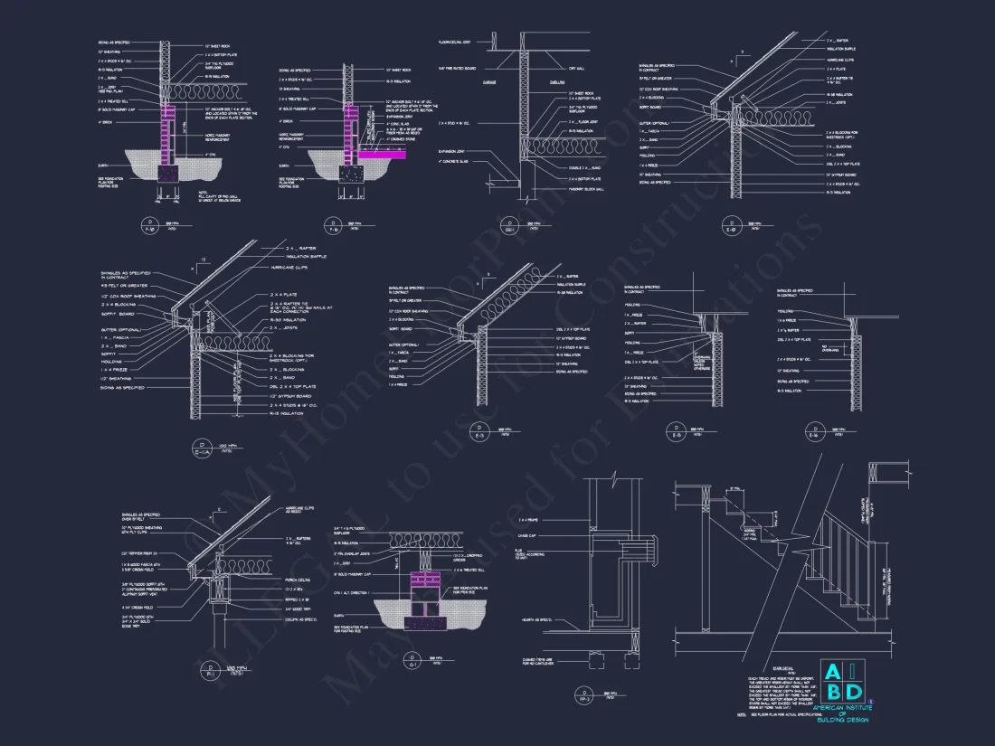 2-Story Farmhouse Blueprint