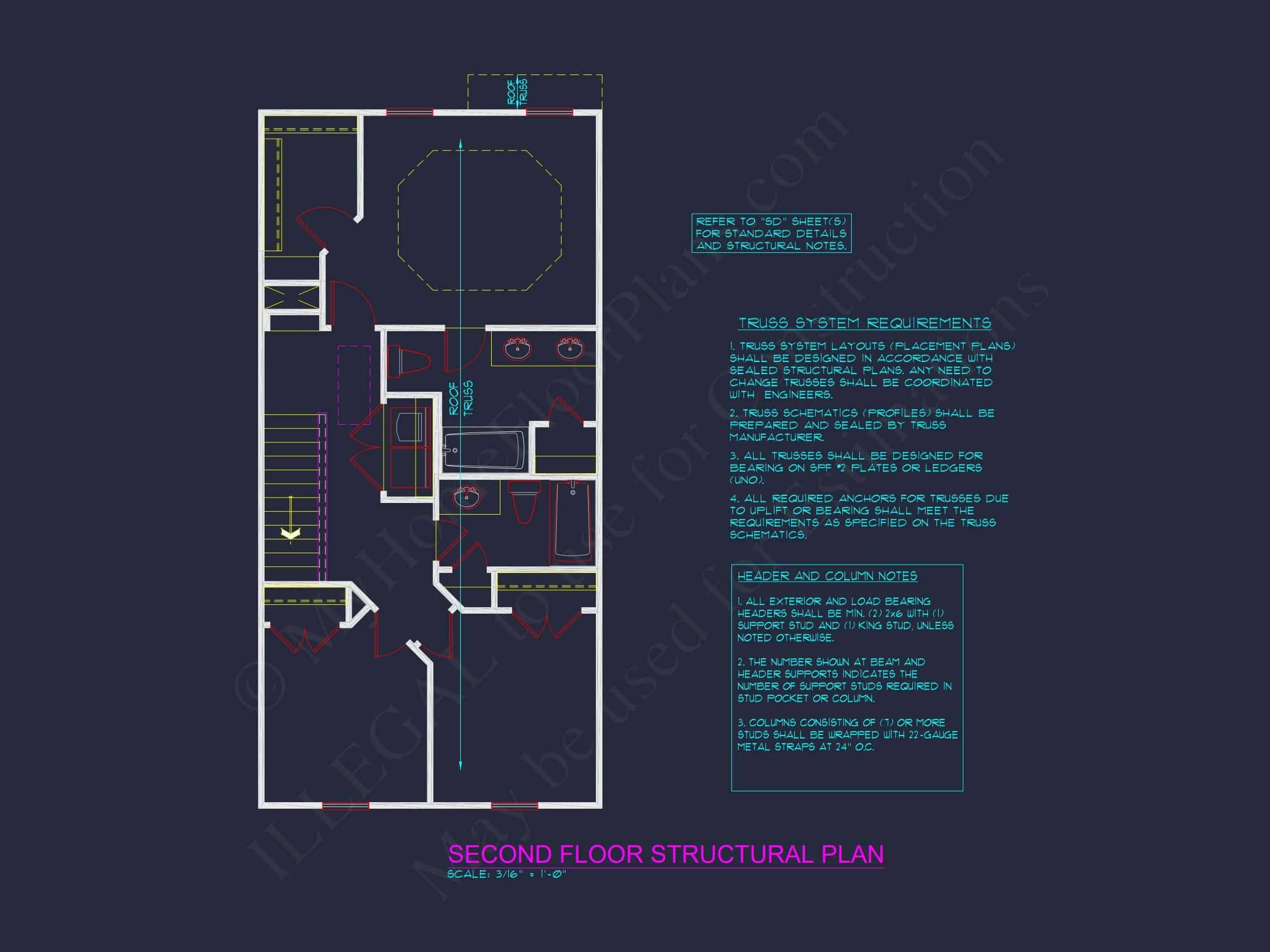 12-2199 HOUSE PLAN -Traditional Townhome Plan - 3-Bed, 2.5-Bath, 1,476 SF 20 Modern Townhome Plan: Stunning 6-Unit Floor and Design Blueprint